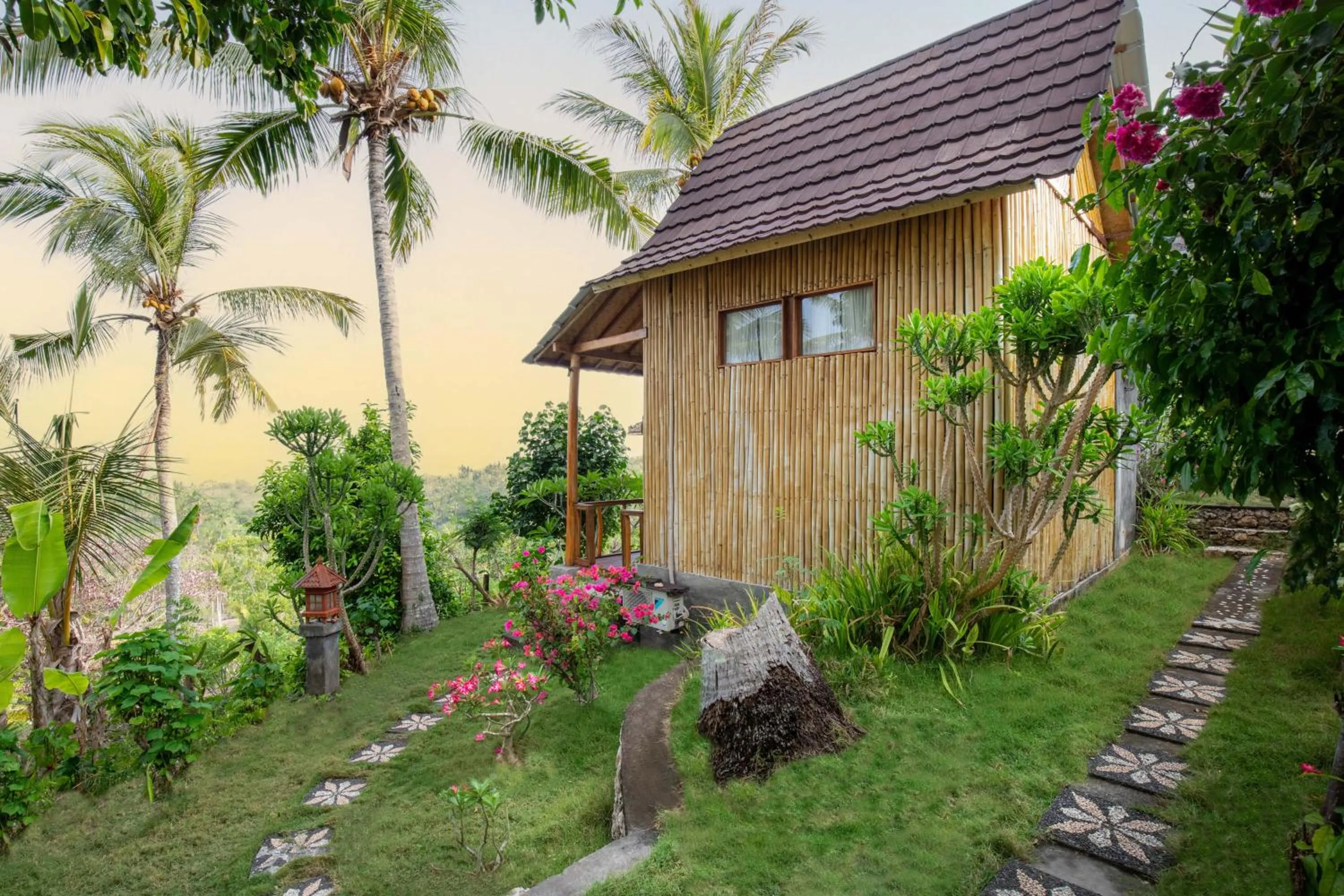 Property building in Atuh Forest Cottage
