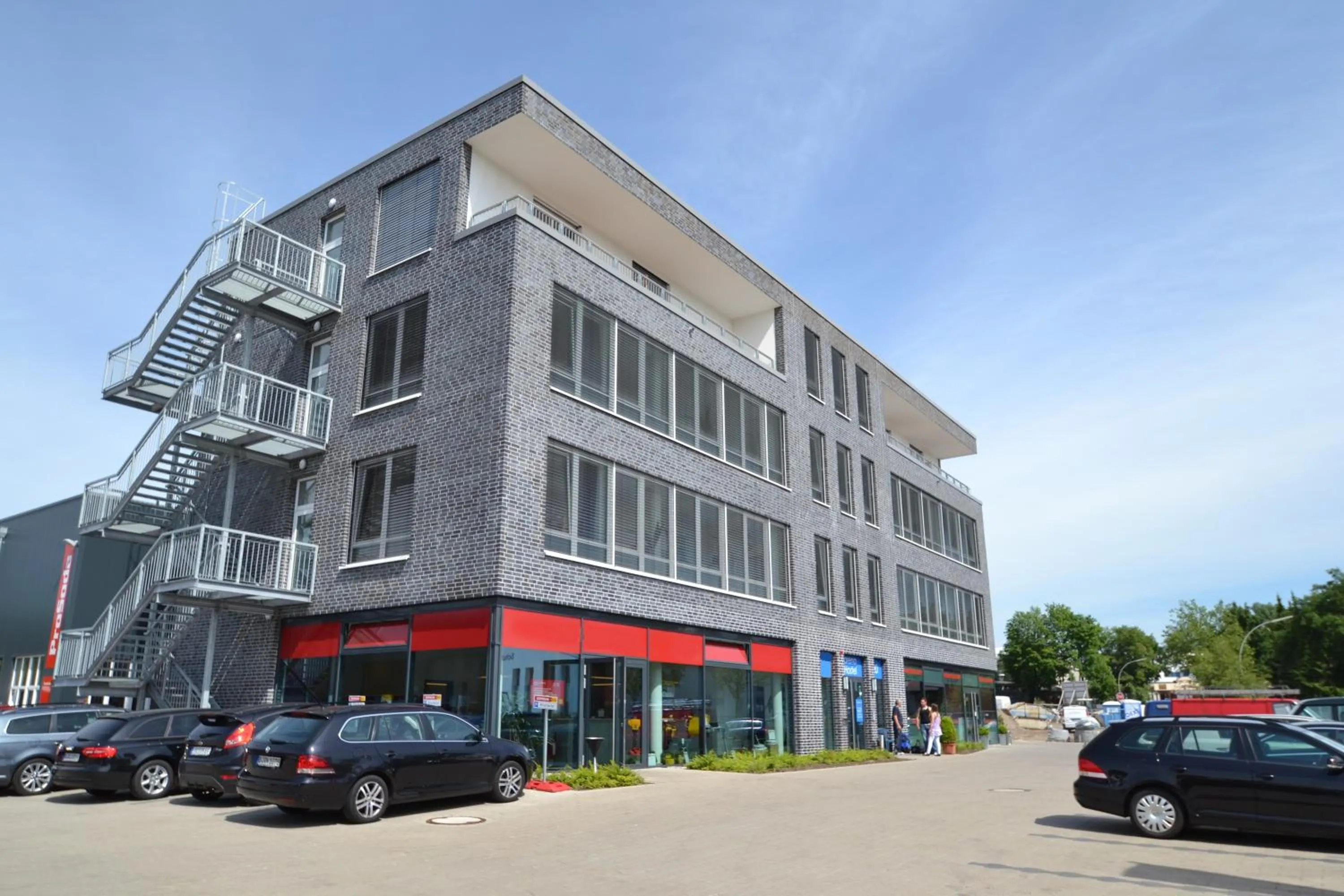 Facade/entrance in Arena Hostel & Monteurzimmer