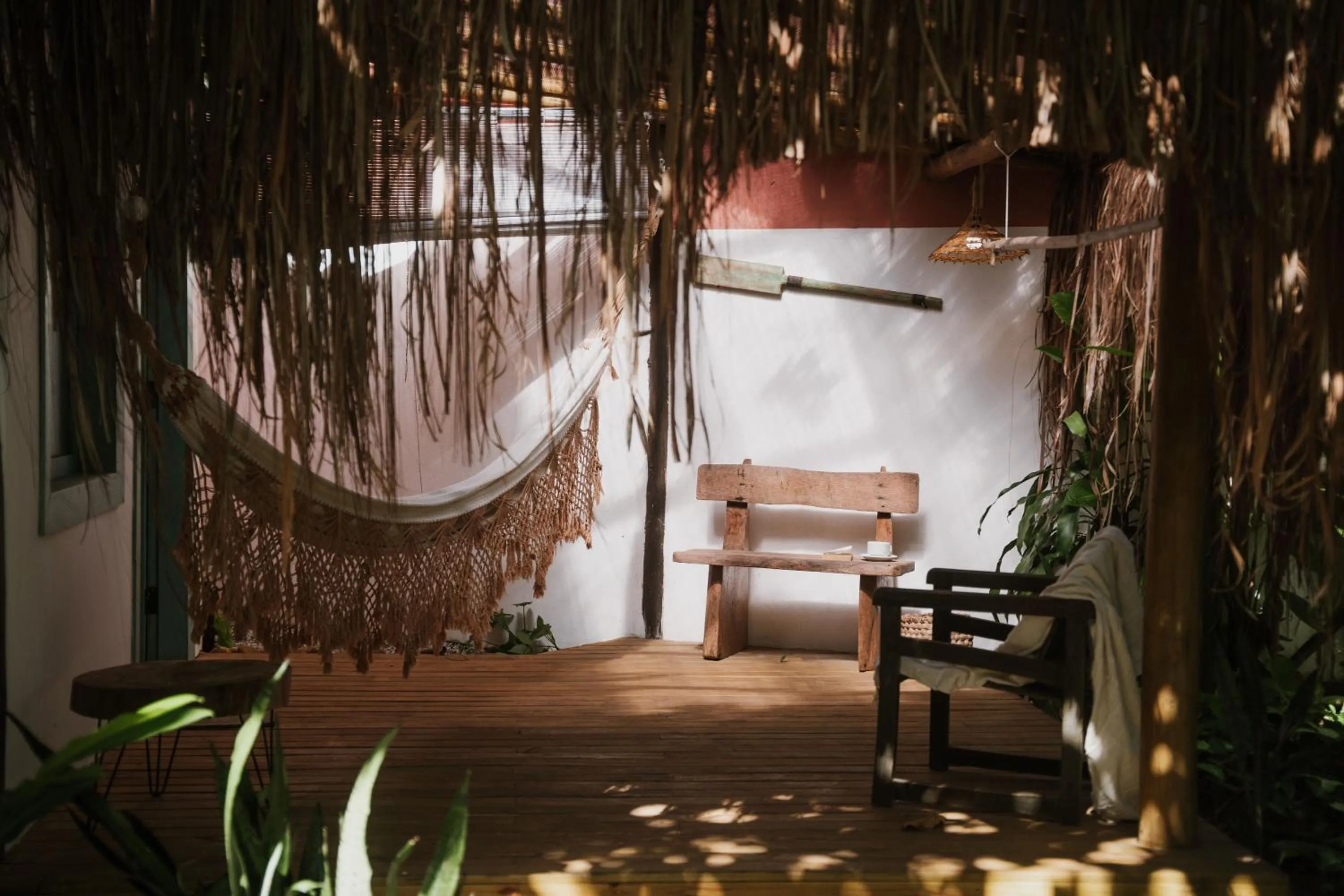 Balcony/Terrace in Pousada Fruta Pão