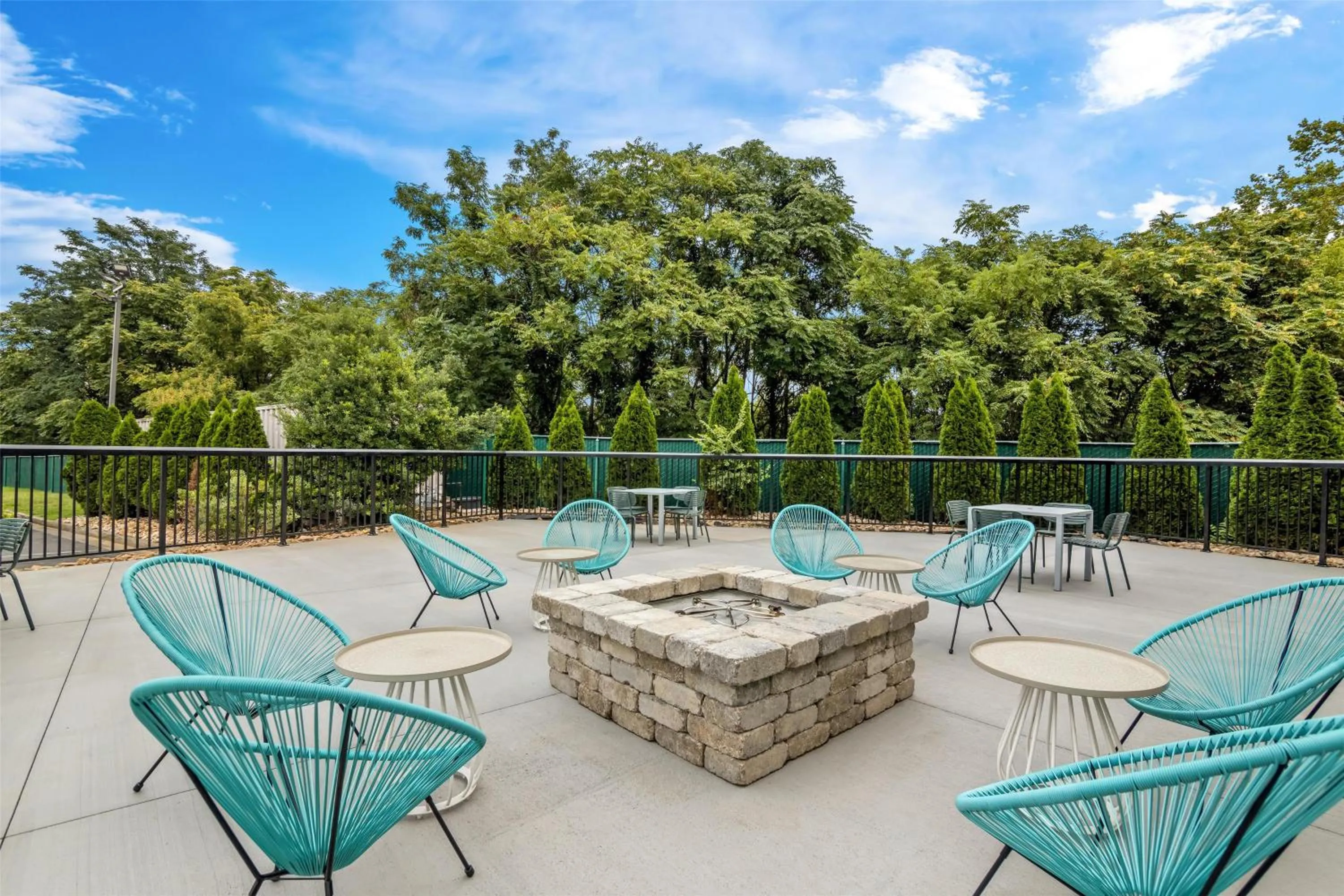 Patio in Spark by Hilton Roanoke Civic Center