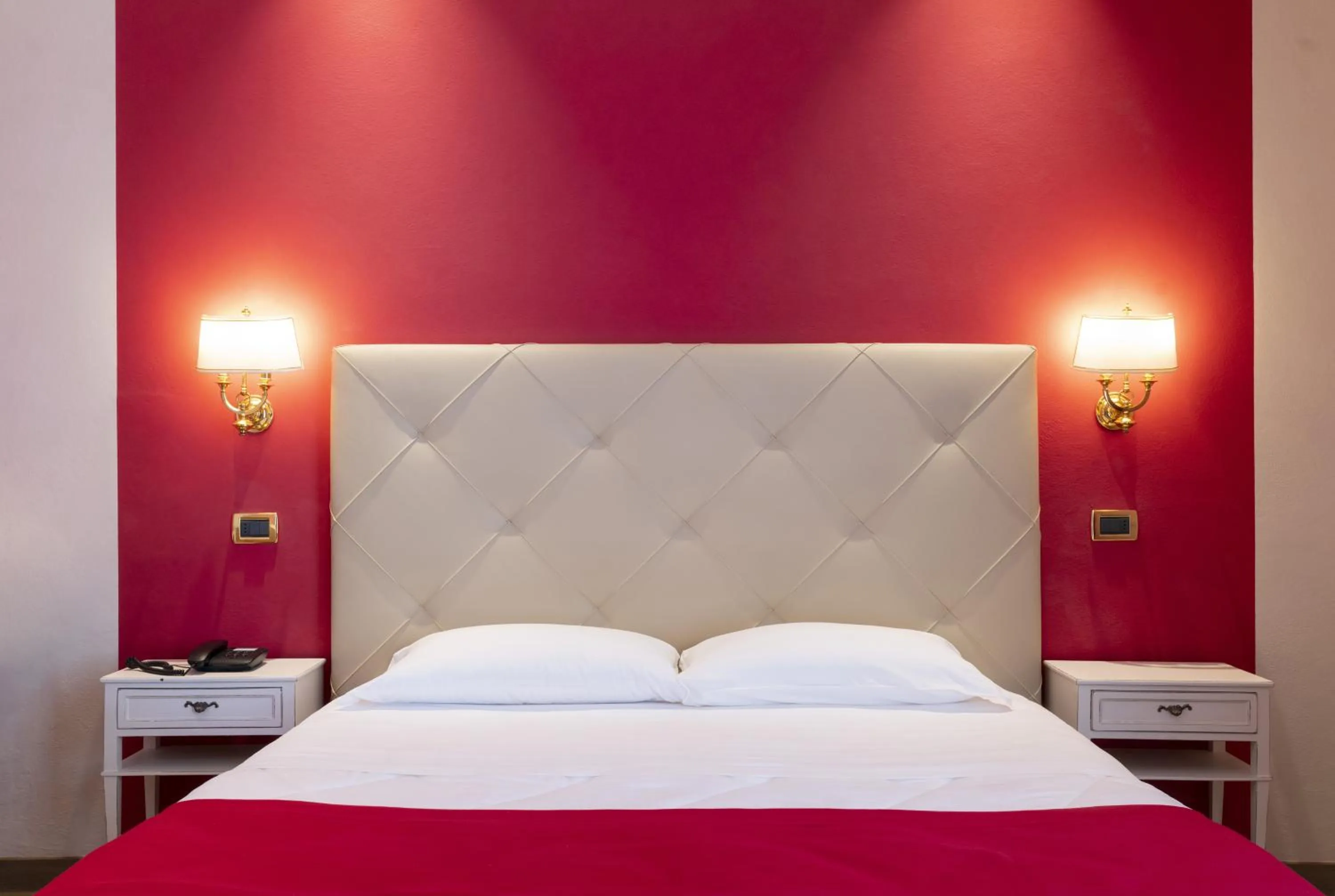 Bedroom, Bed in Hotel Settentrionale Esplanade