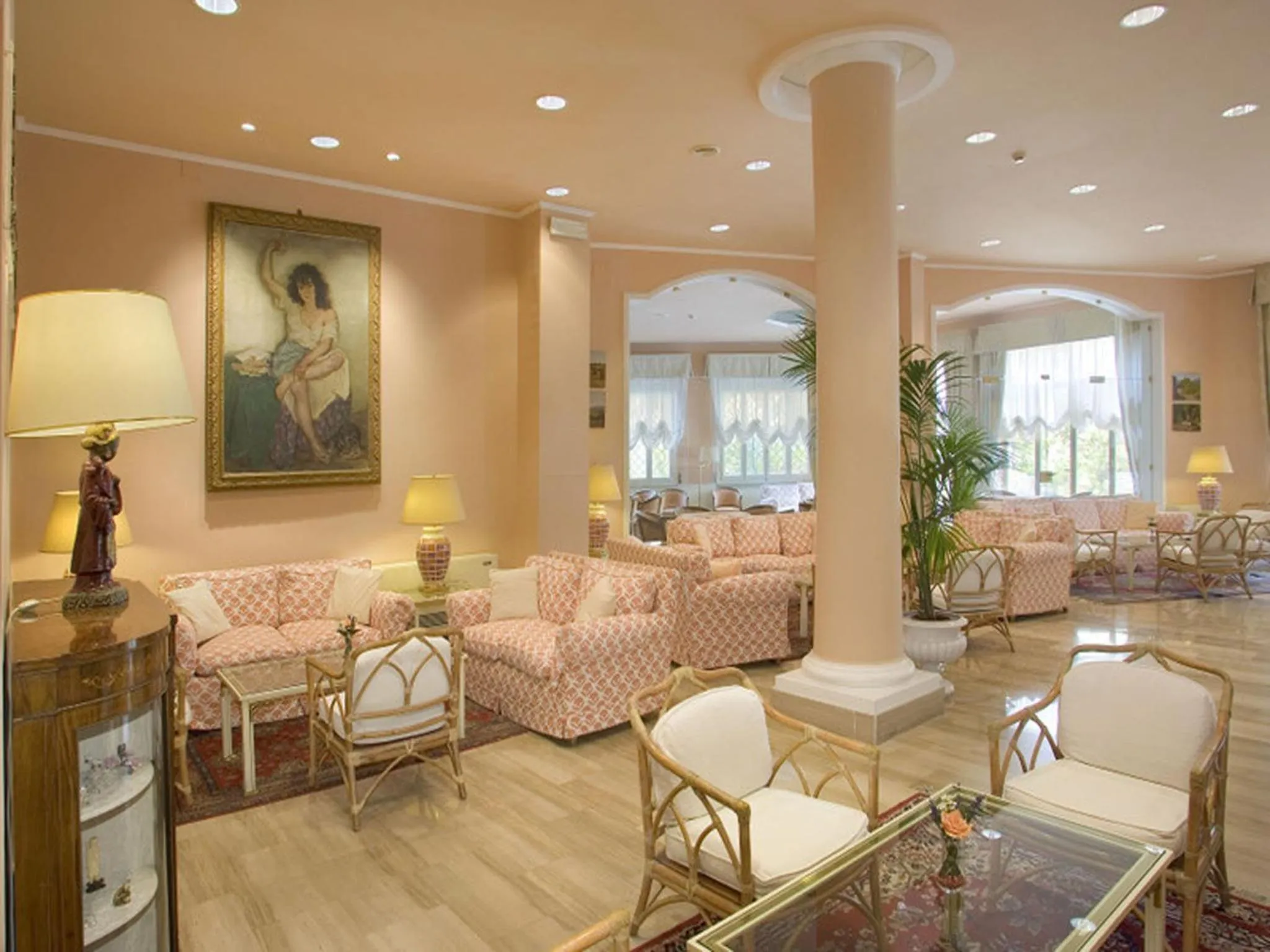 Lobby or reception in Hotel Settentrionale Esplanade