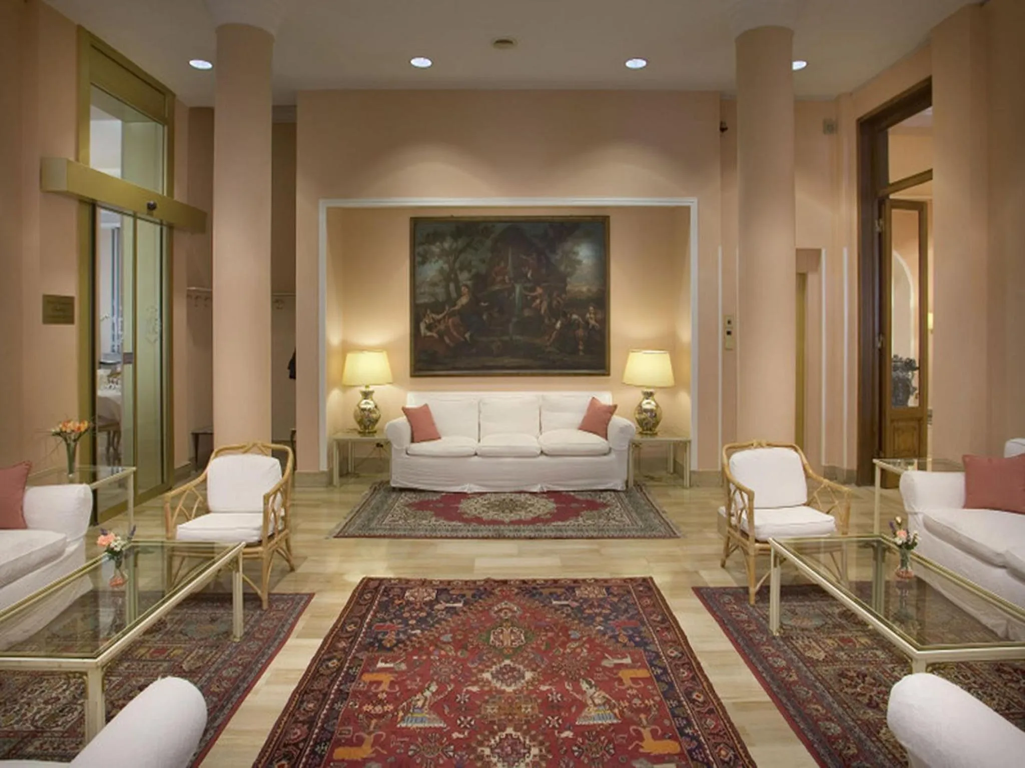 Lobby or reception in Hotel Settentrionale Esplanade