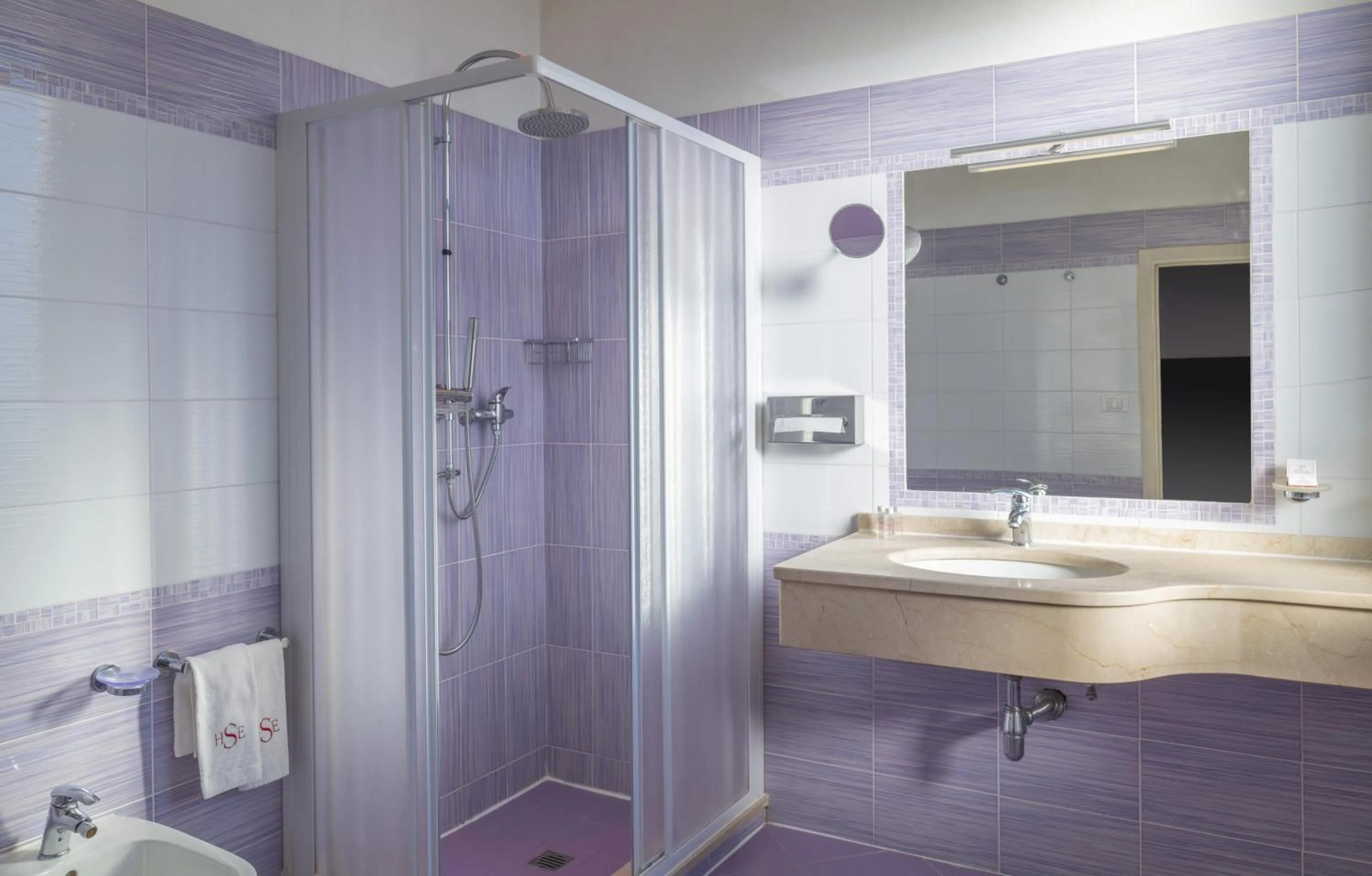 Bathroom in Hotel Settentrionale Esplanade