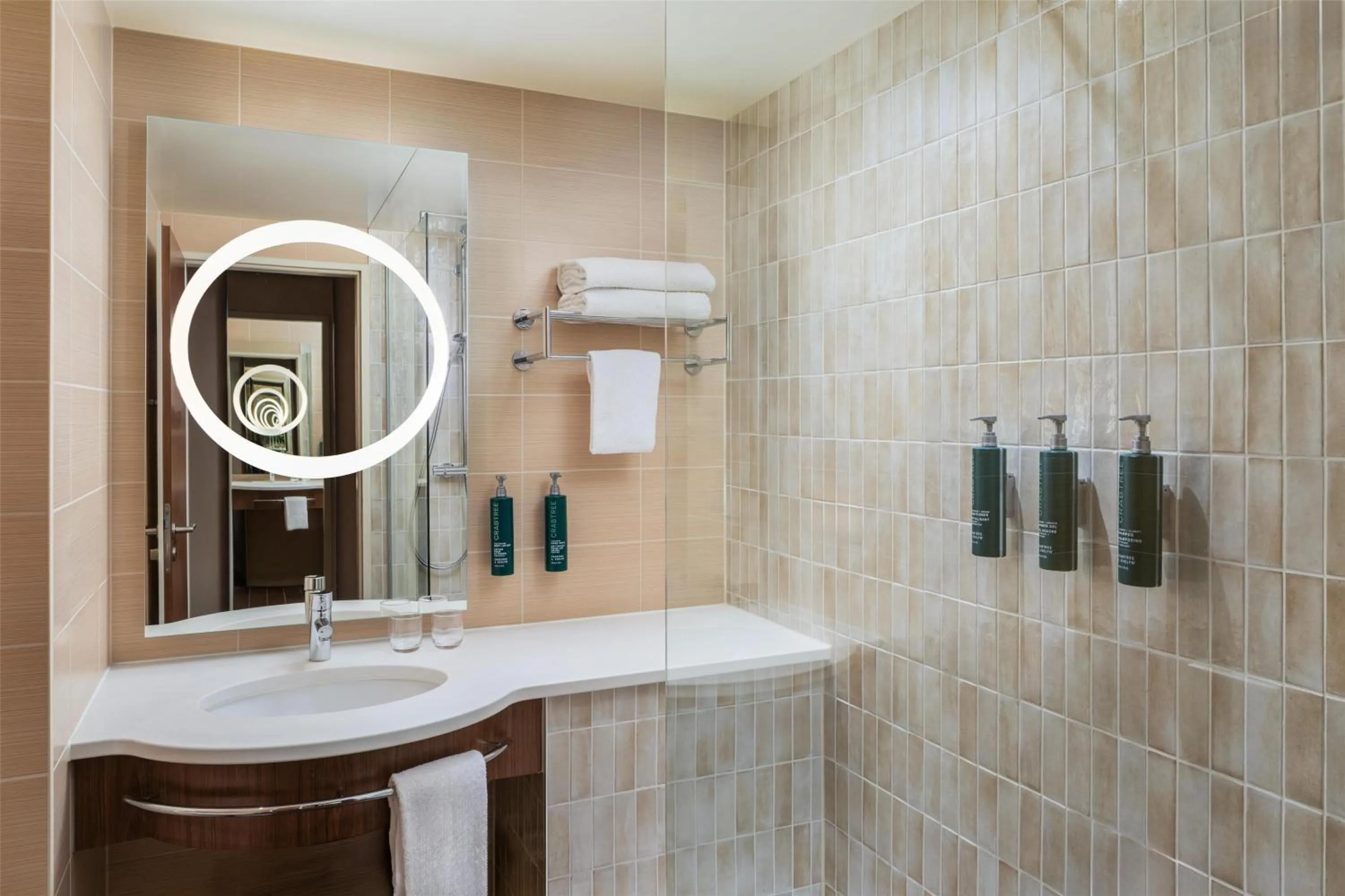 Bathroom in Hilton Garden Inn Frankfurt Airport