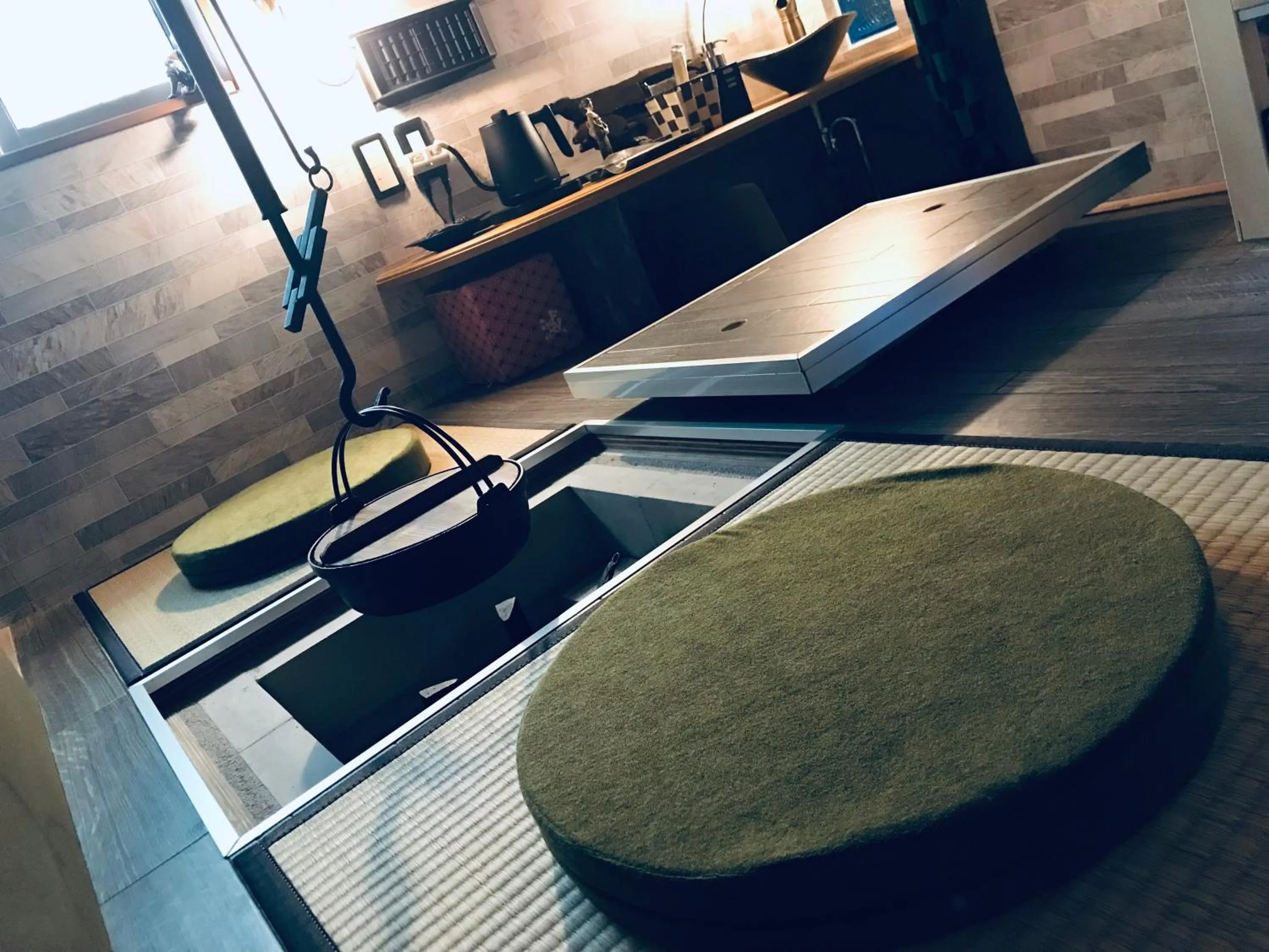 Kitchen or kitchenette in Koke Musu inn