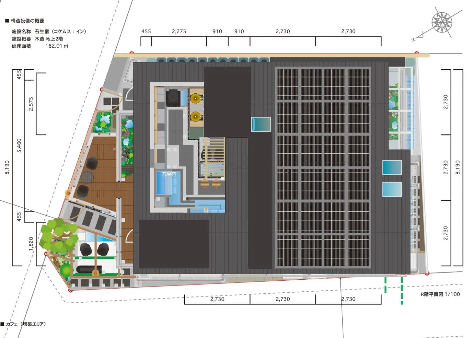 Floor plan in Koke Musu inn