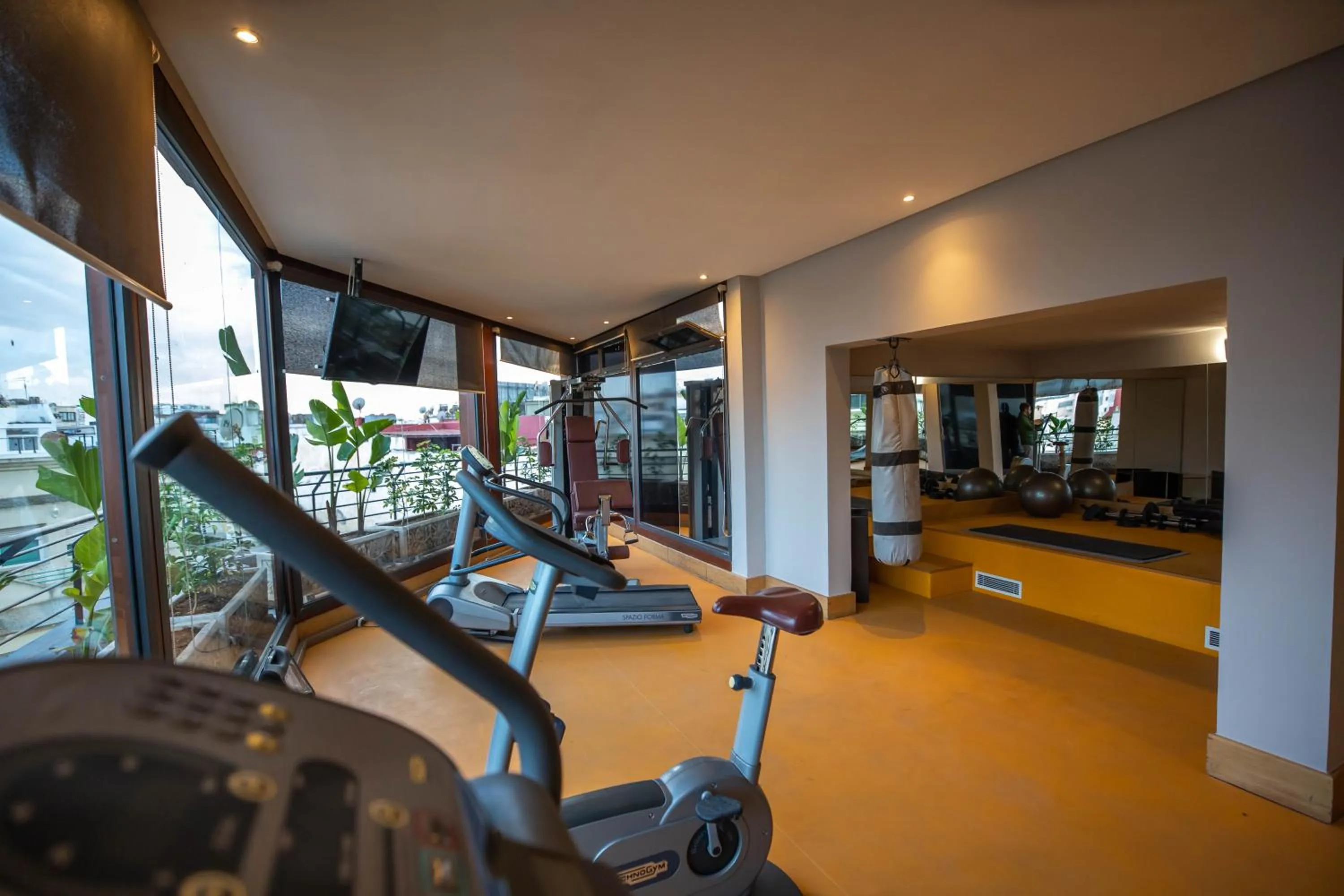 Fitness centre/facilities in Gray Boutique Hotel Casablanca