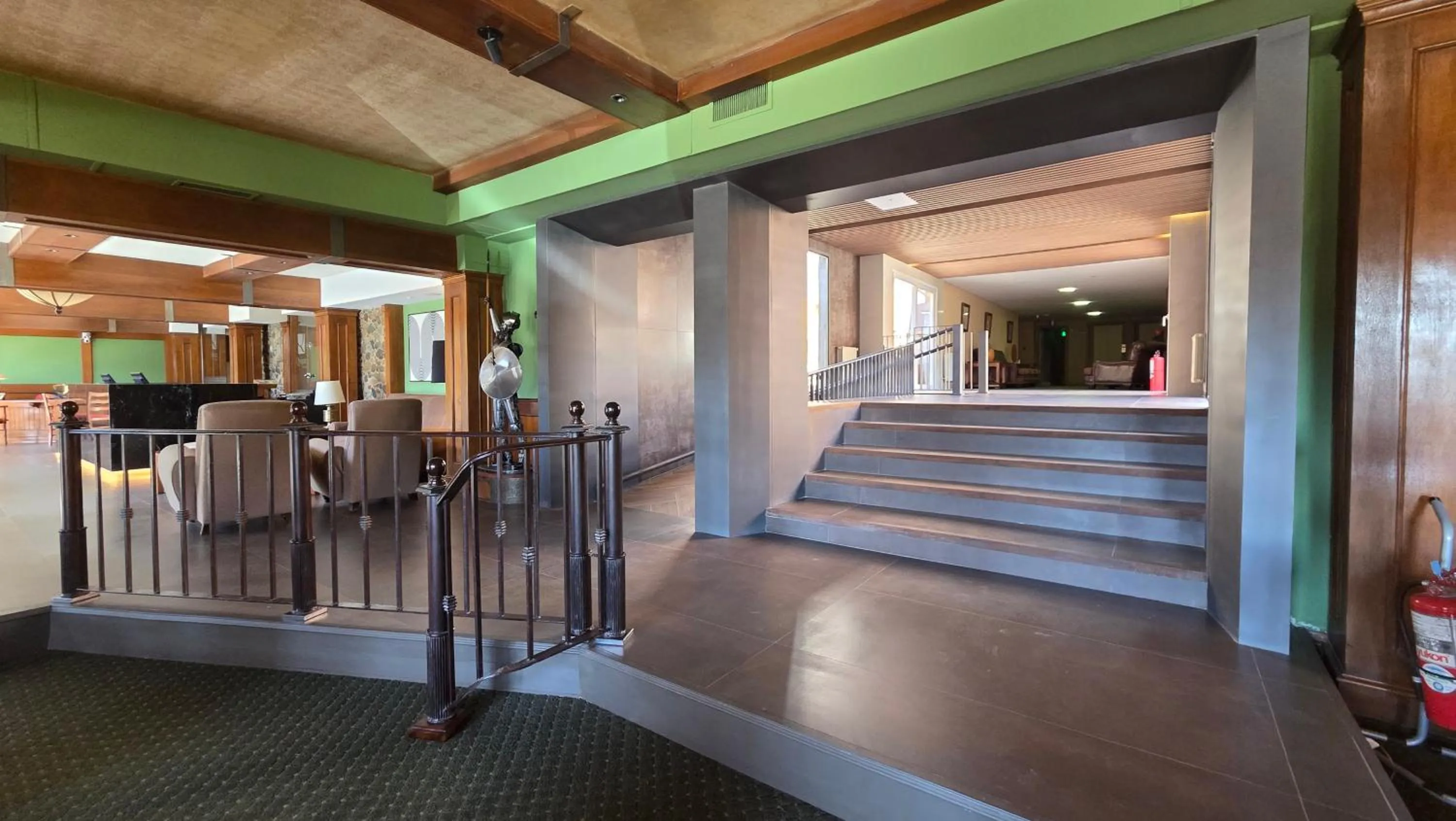 Lobby or reception in Hotel Quijote