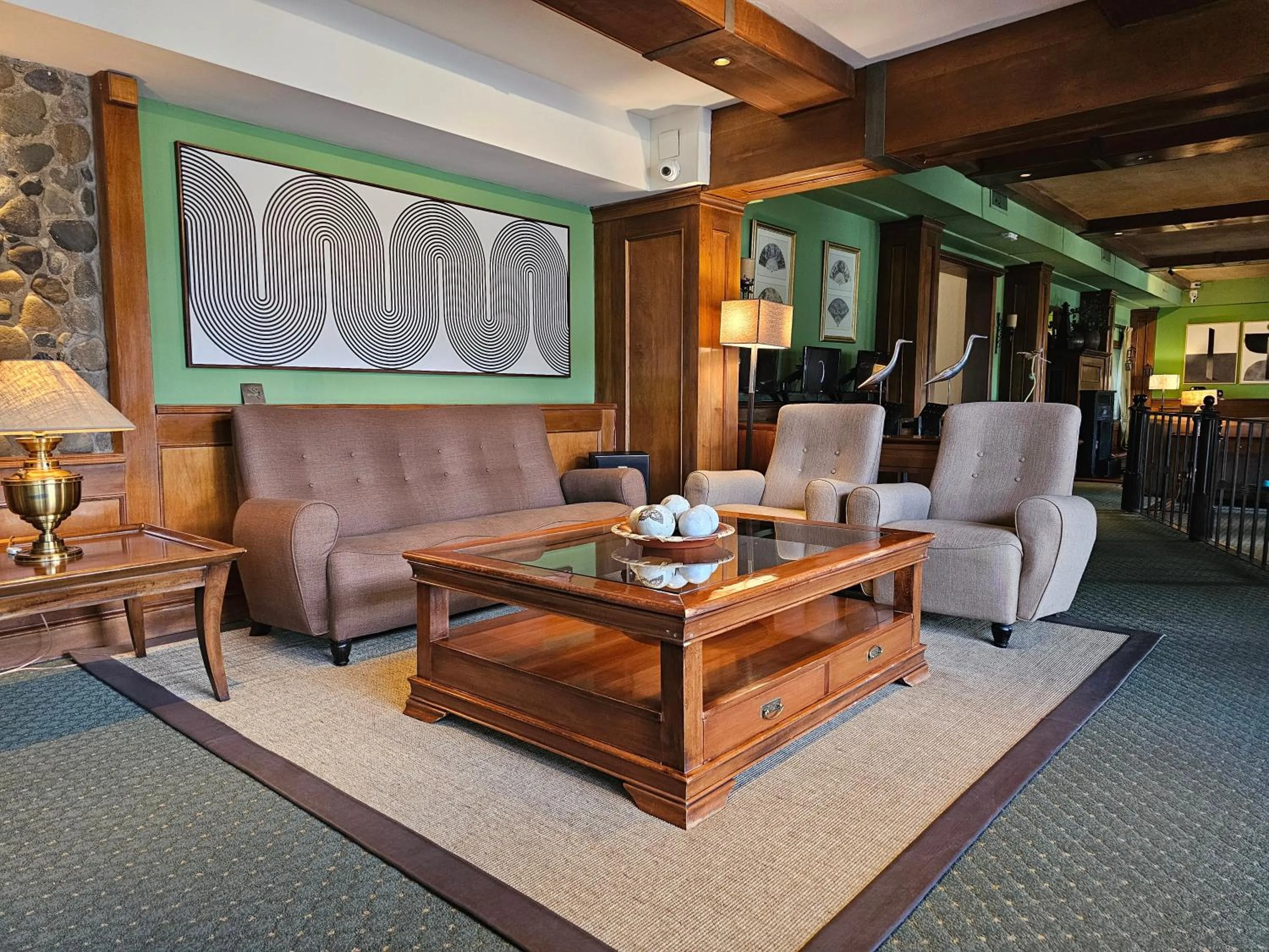 Living room in Hotel Quijote