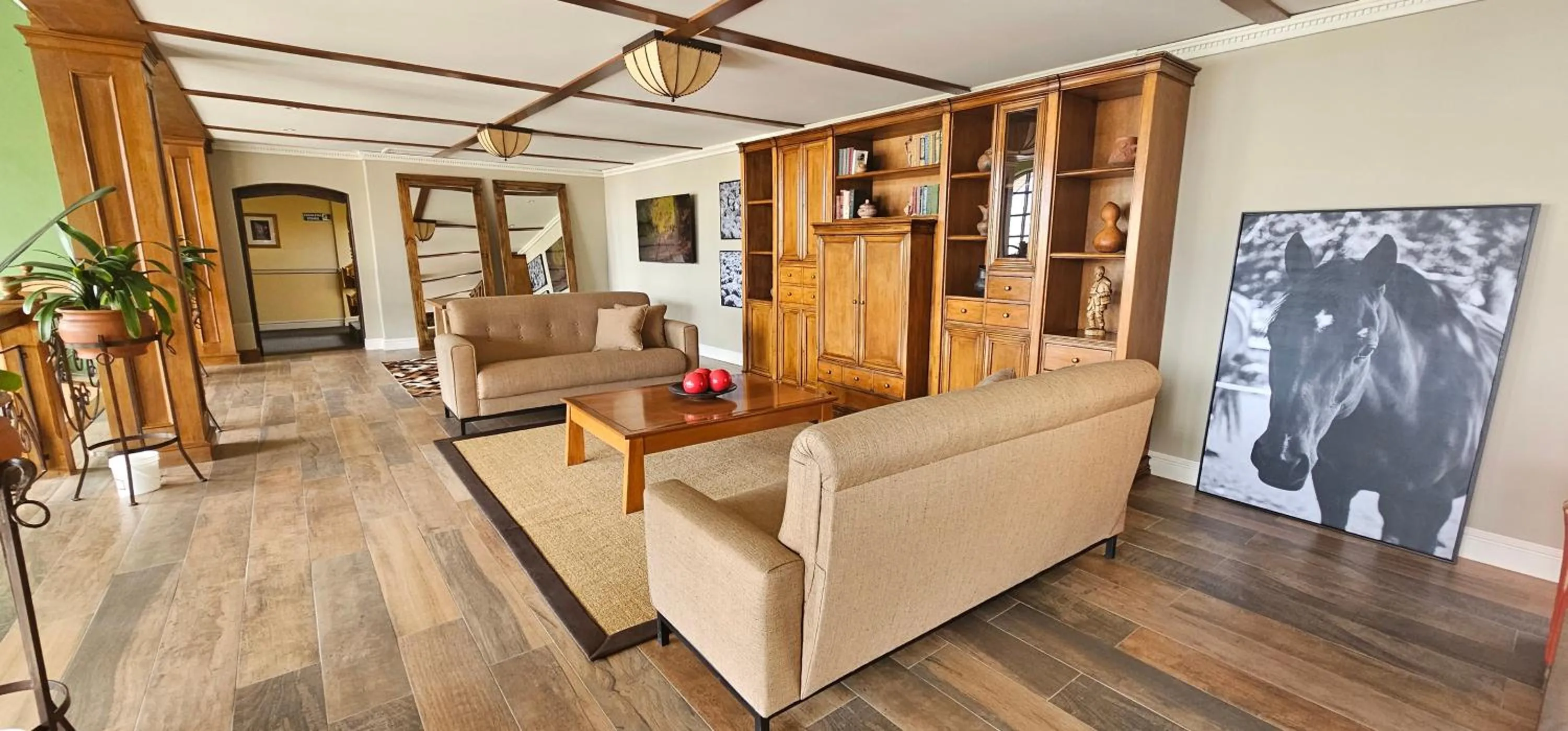 Living room in Hotel Quijote