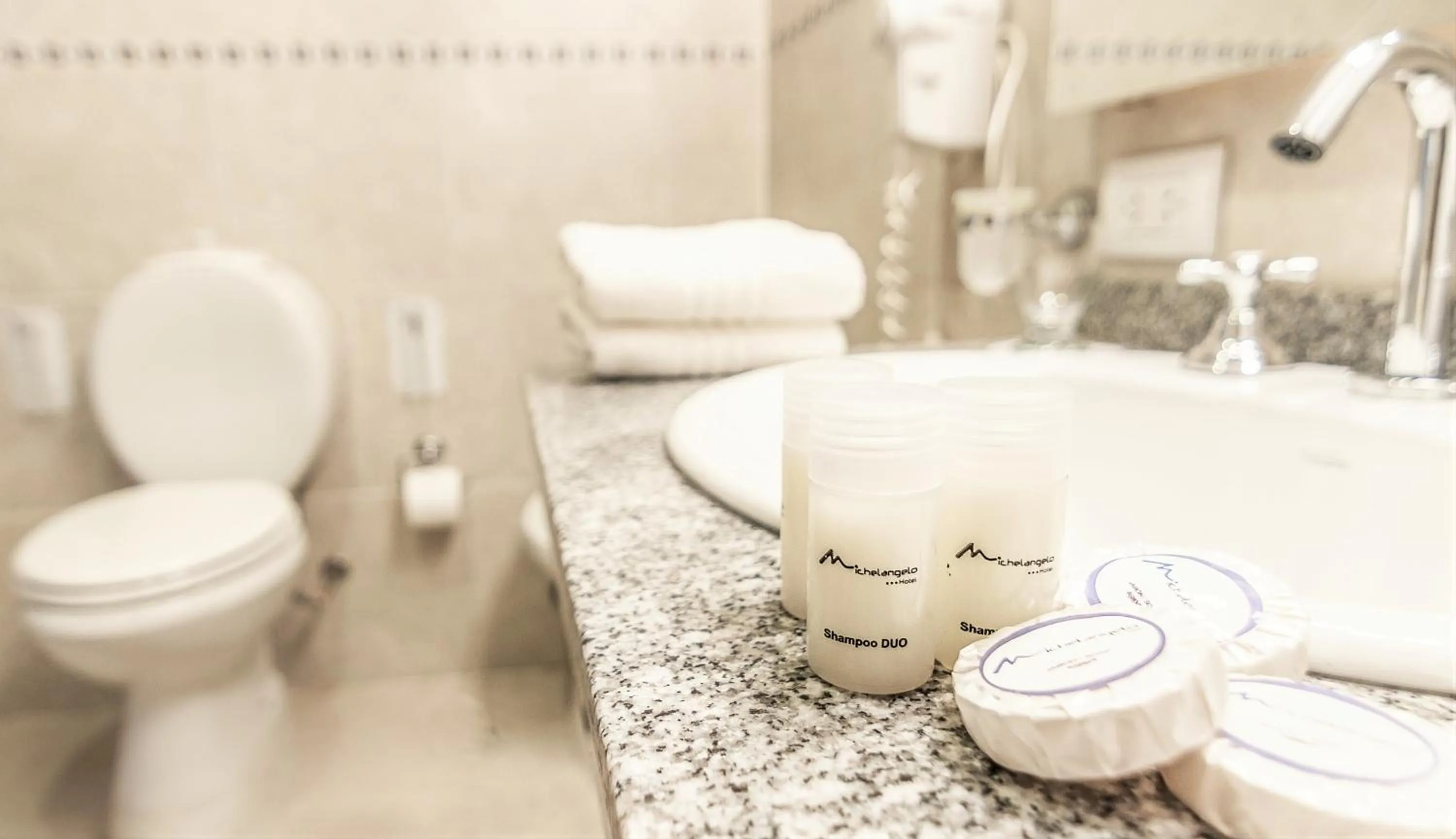 Bathroom in Hotel Michelangelo