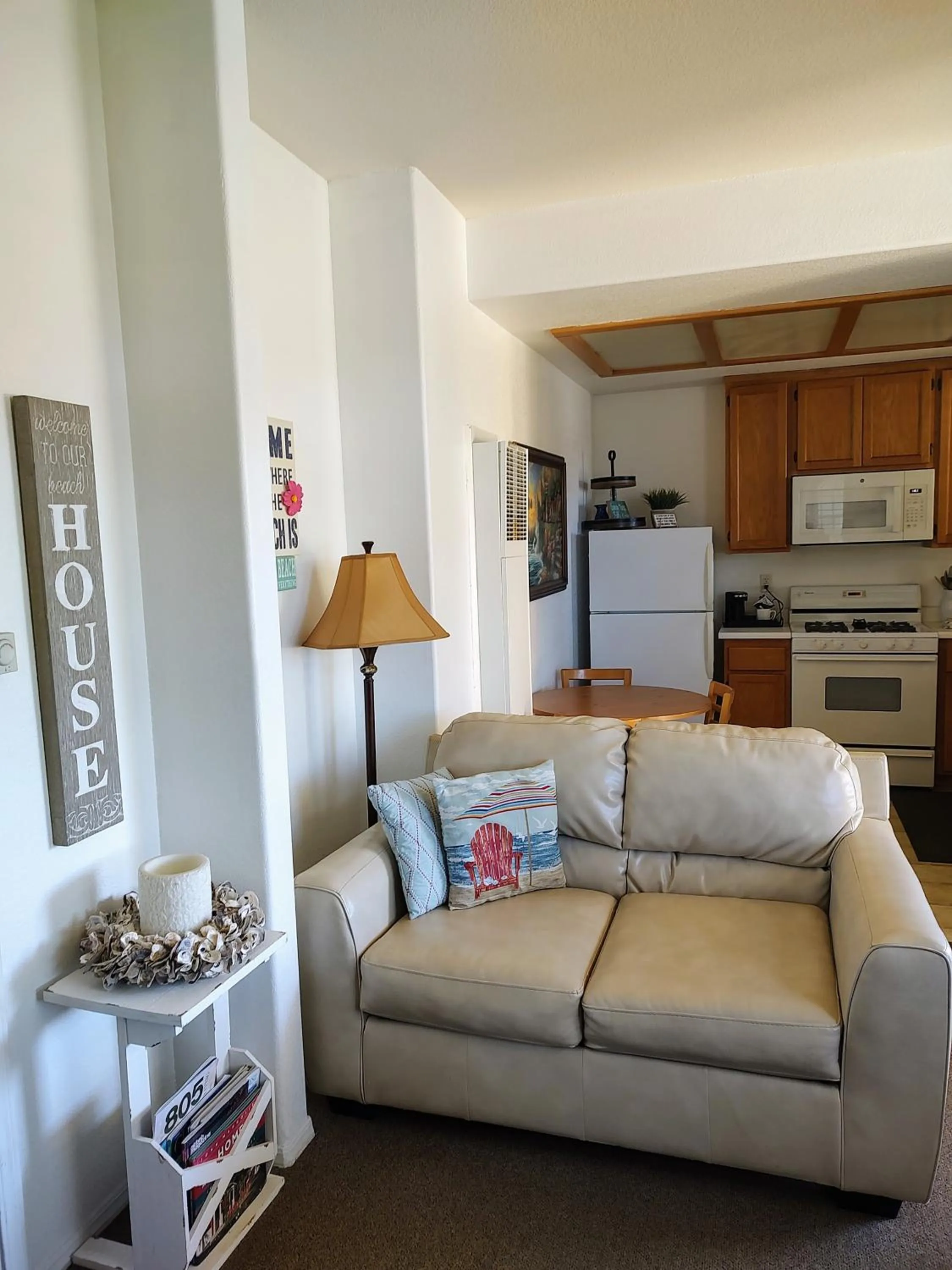 Living room in Pacific Plaza Resort