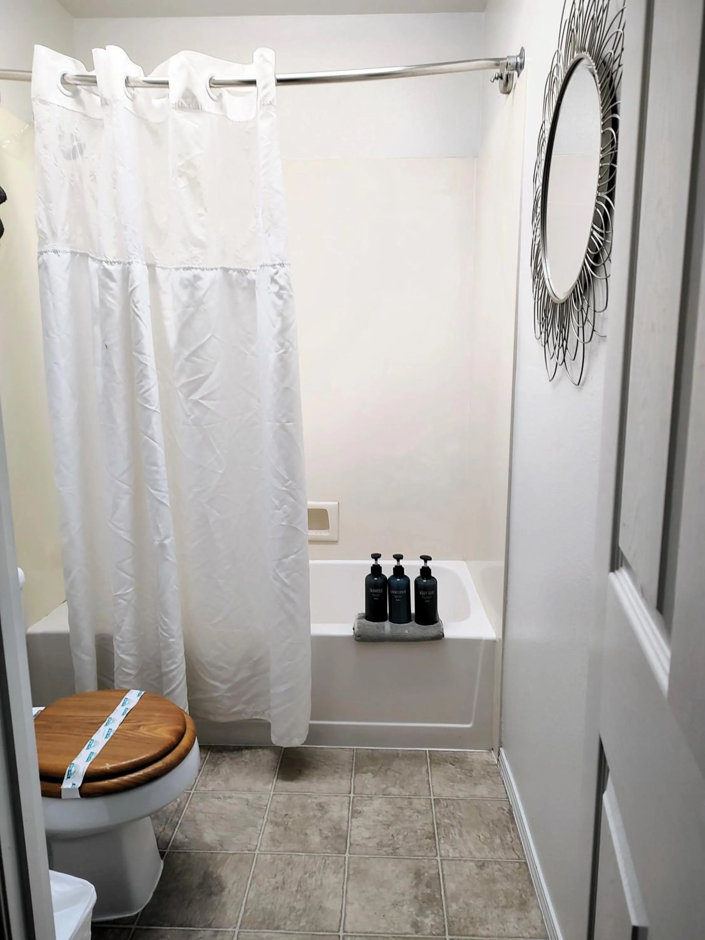 Shower in Pacific Plaza Resort