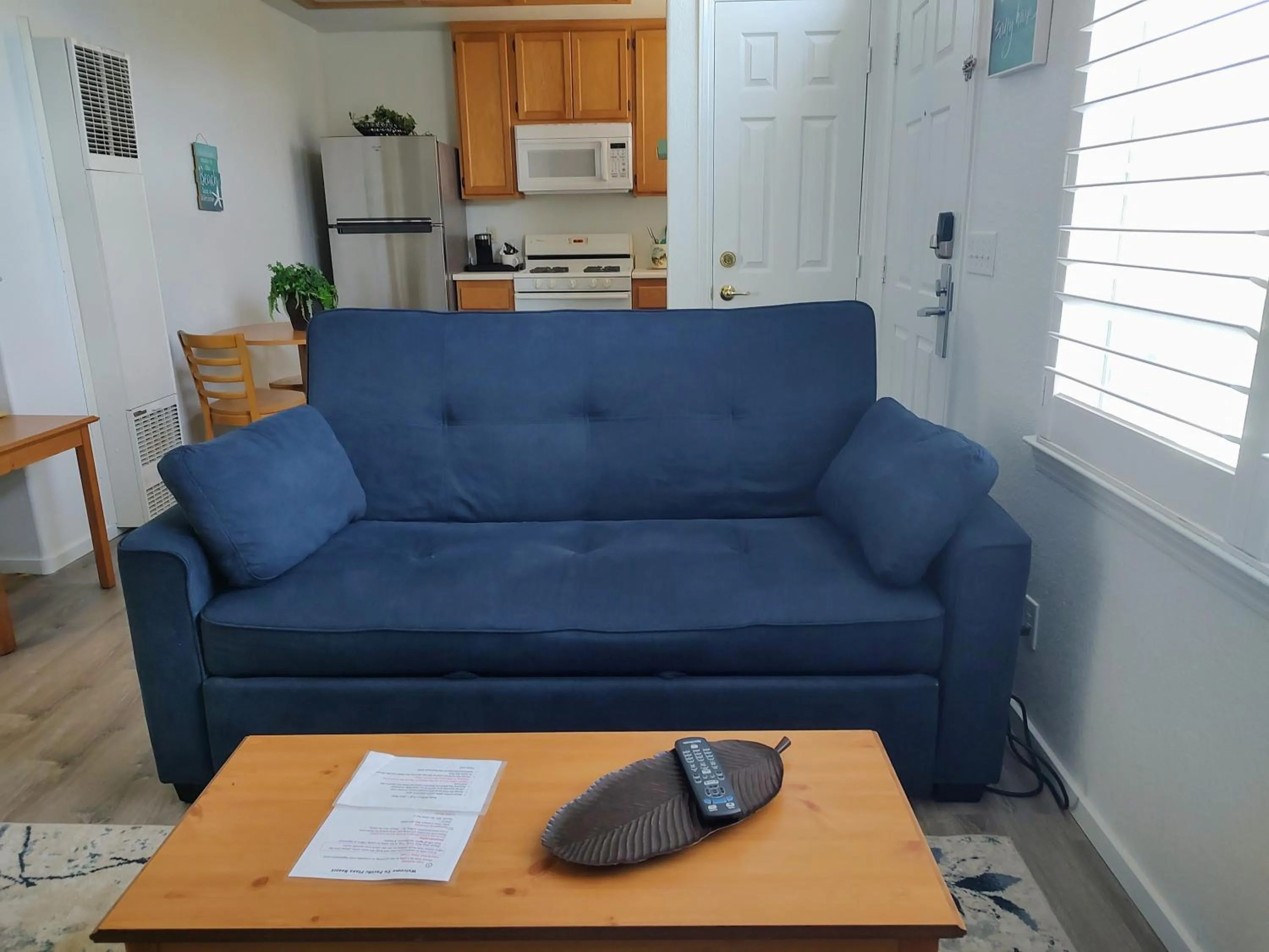 Living room in Pacific Plaza Resort