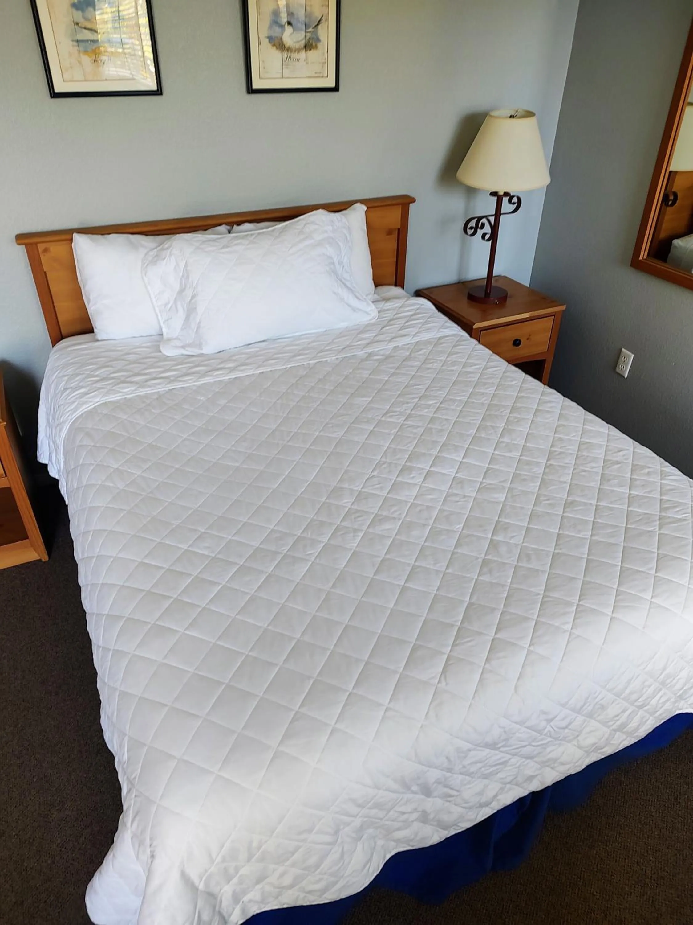 Bed in Pacific Plaza Resort