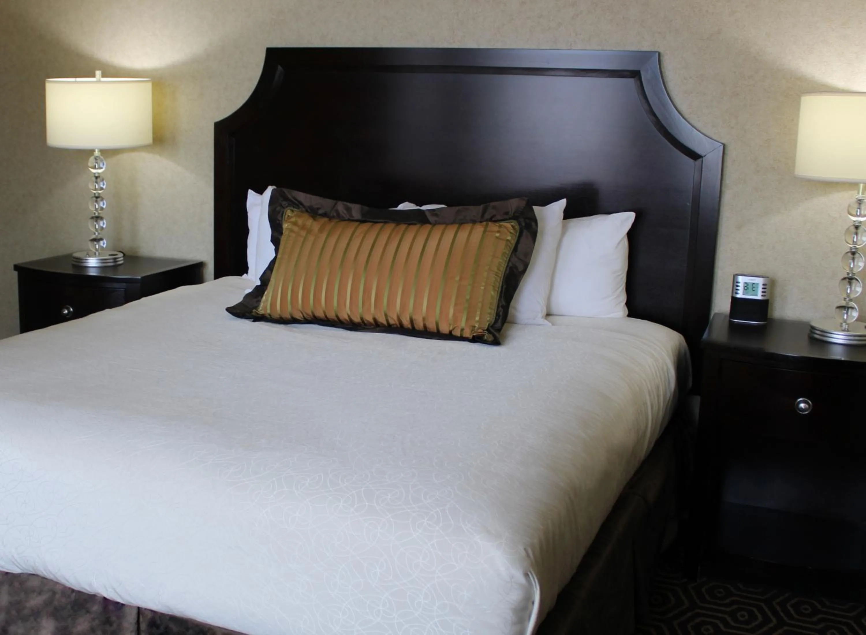 Bed in Hotel Julien Dubuque