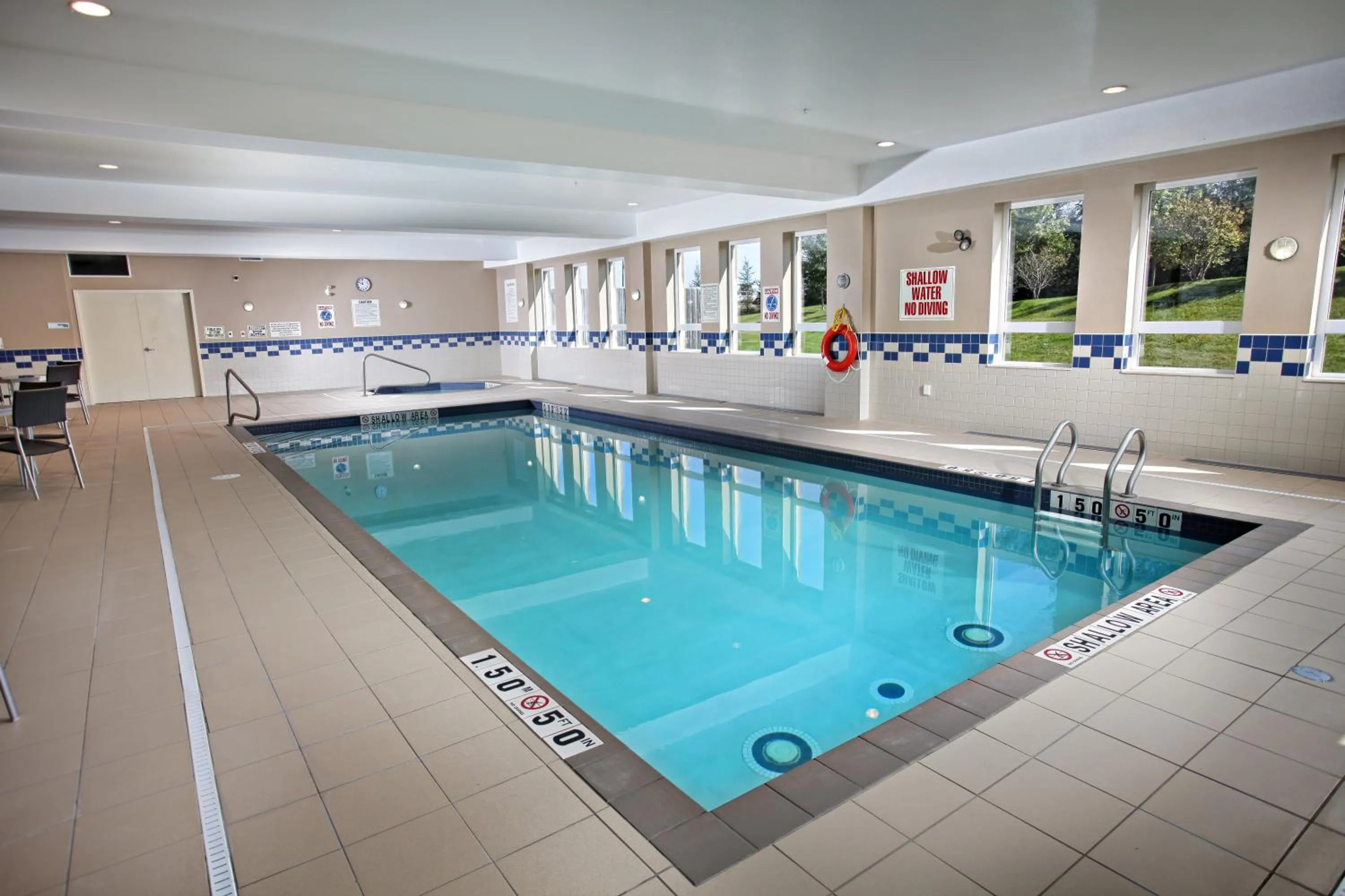 Pool view in Comfort Inn & Suites