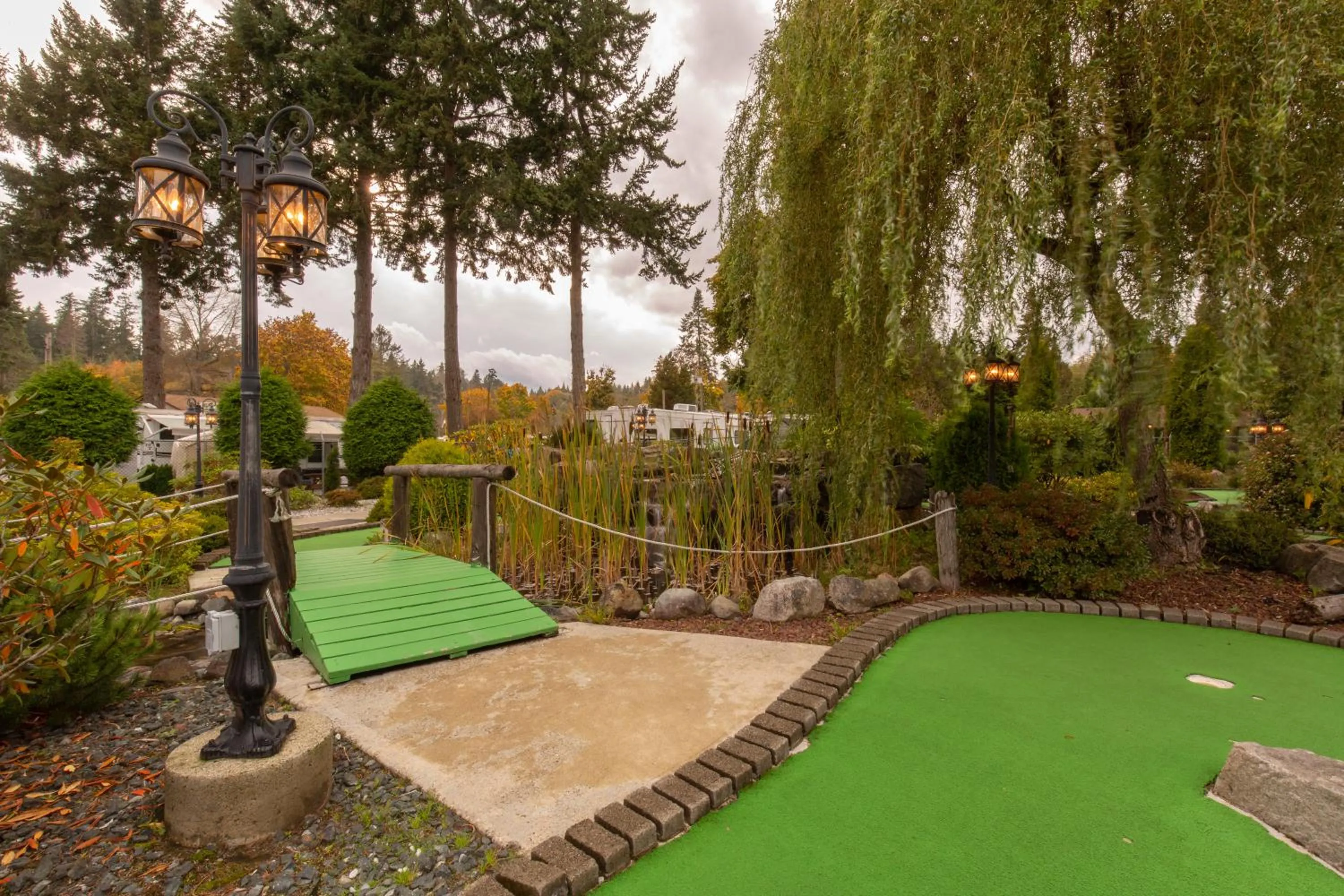 Minigolf in Riverside Resort & RV Park