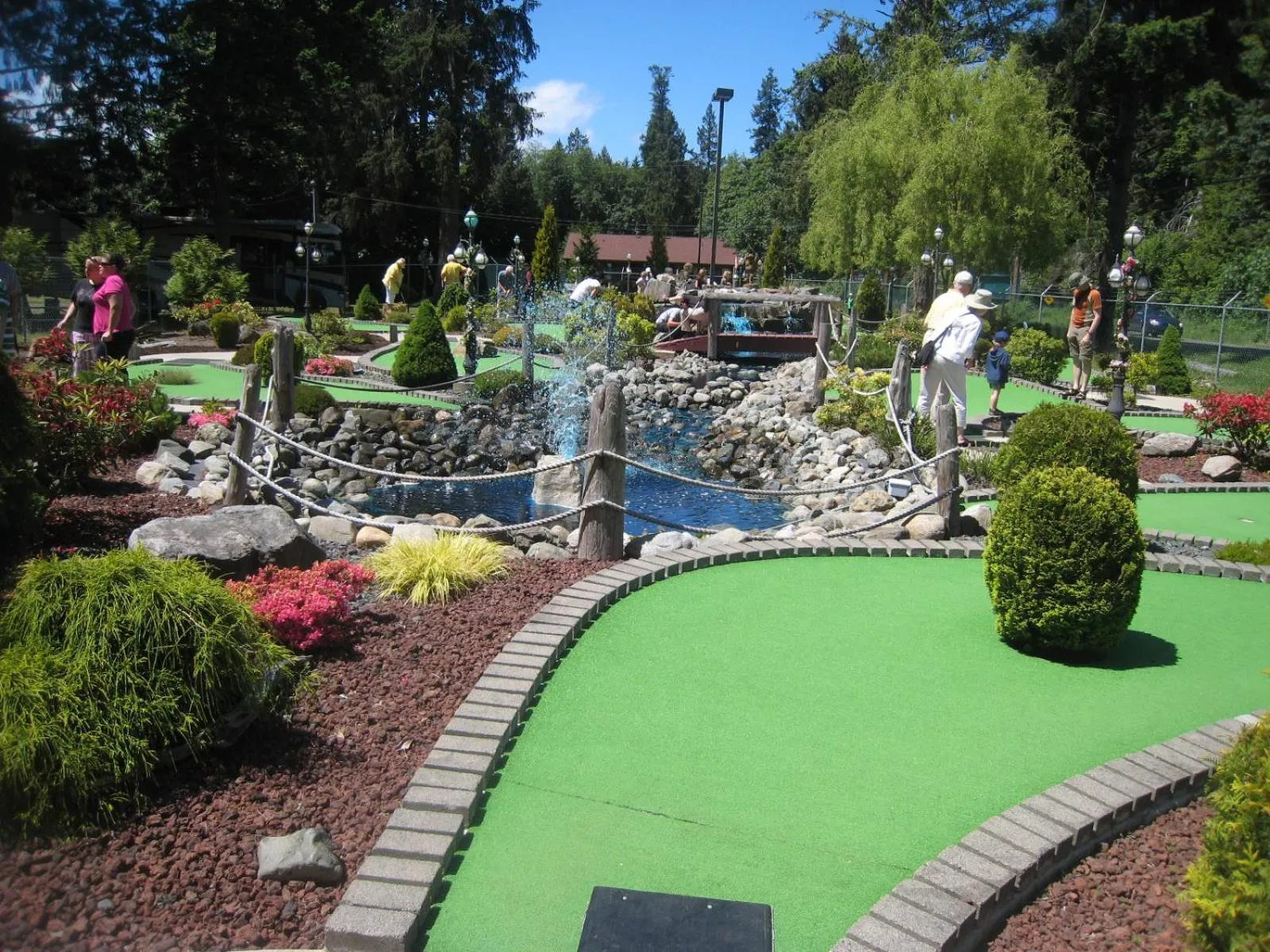Minigolf in Riverside Resort & RV Park