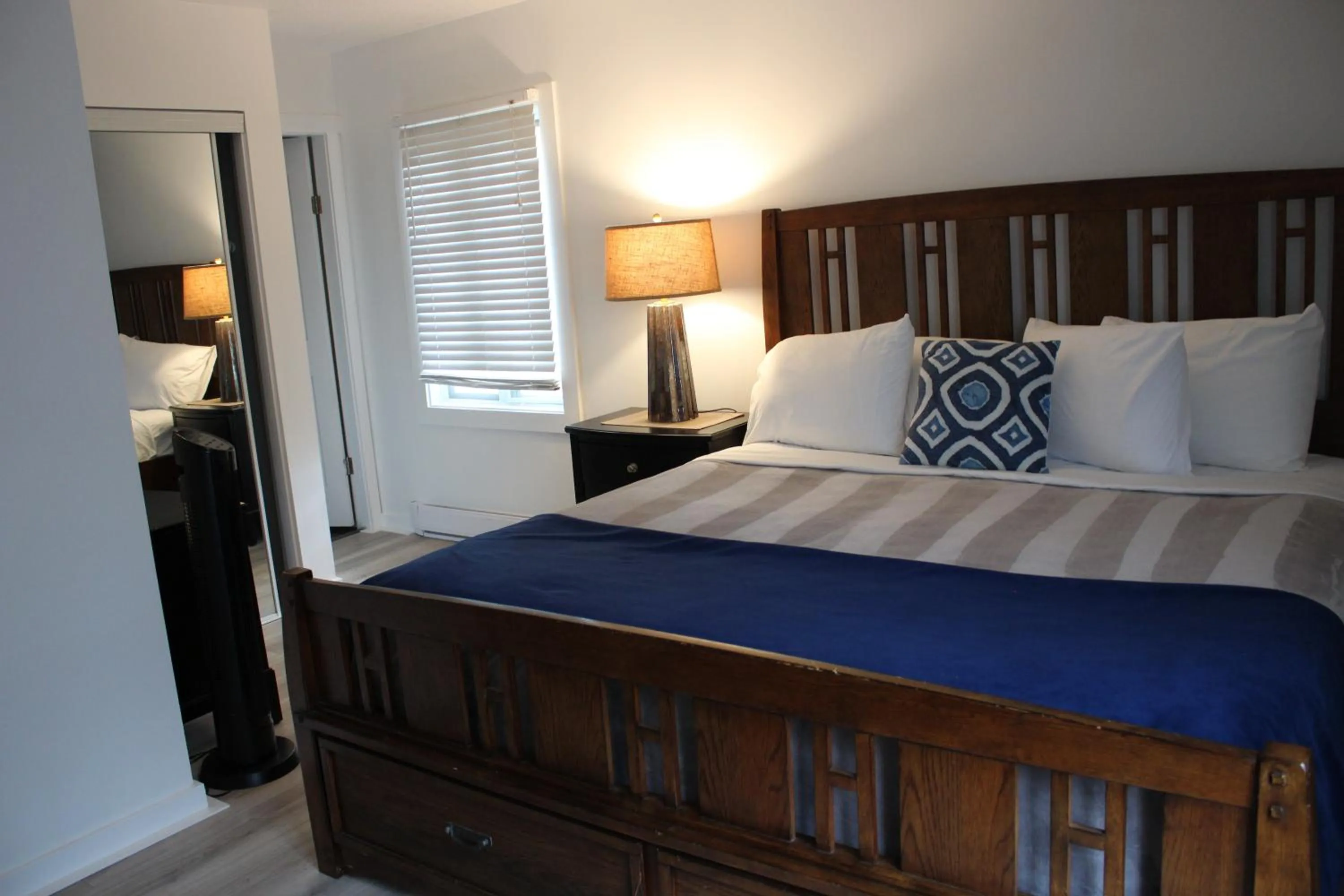 Bedroom in Riverside Resort & RV Park