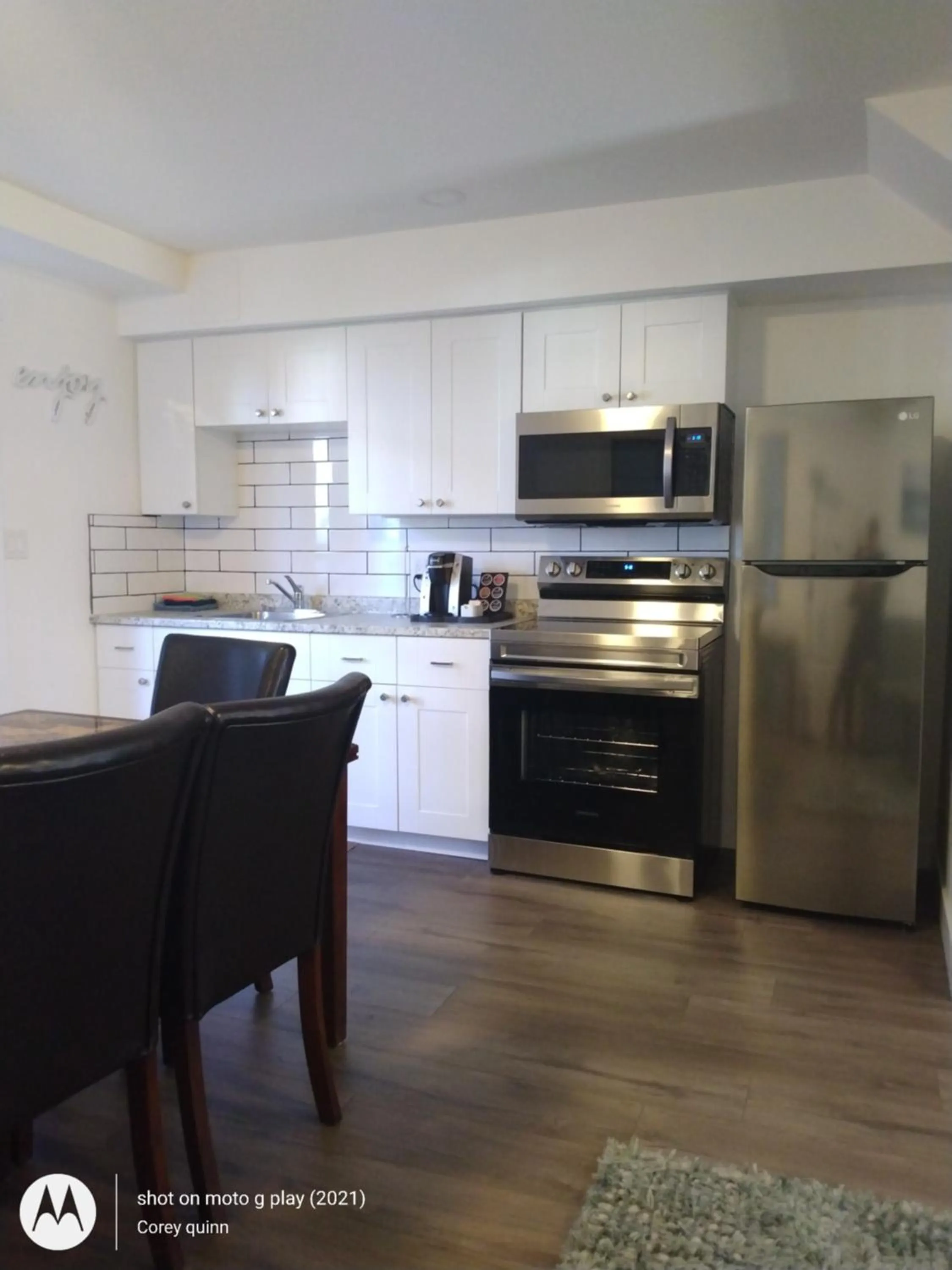 Kitchen or kitchenette in Riverside Resort & RV Park