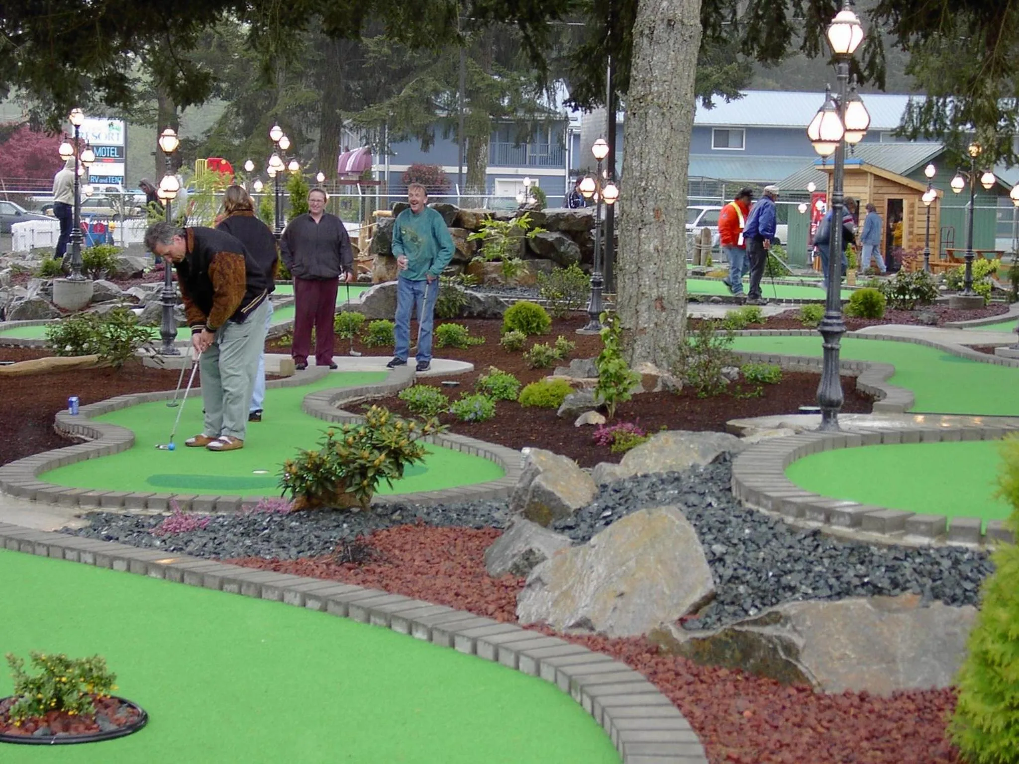 Minigolf in Riverside Resort & RV Park