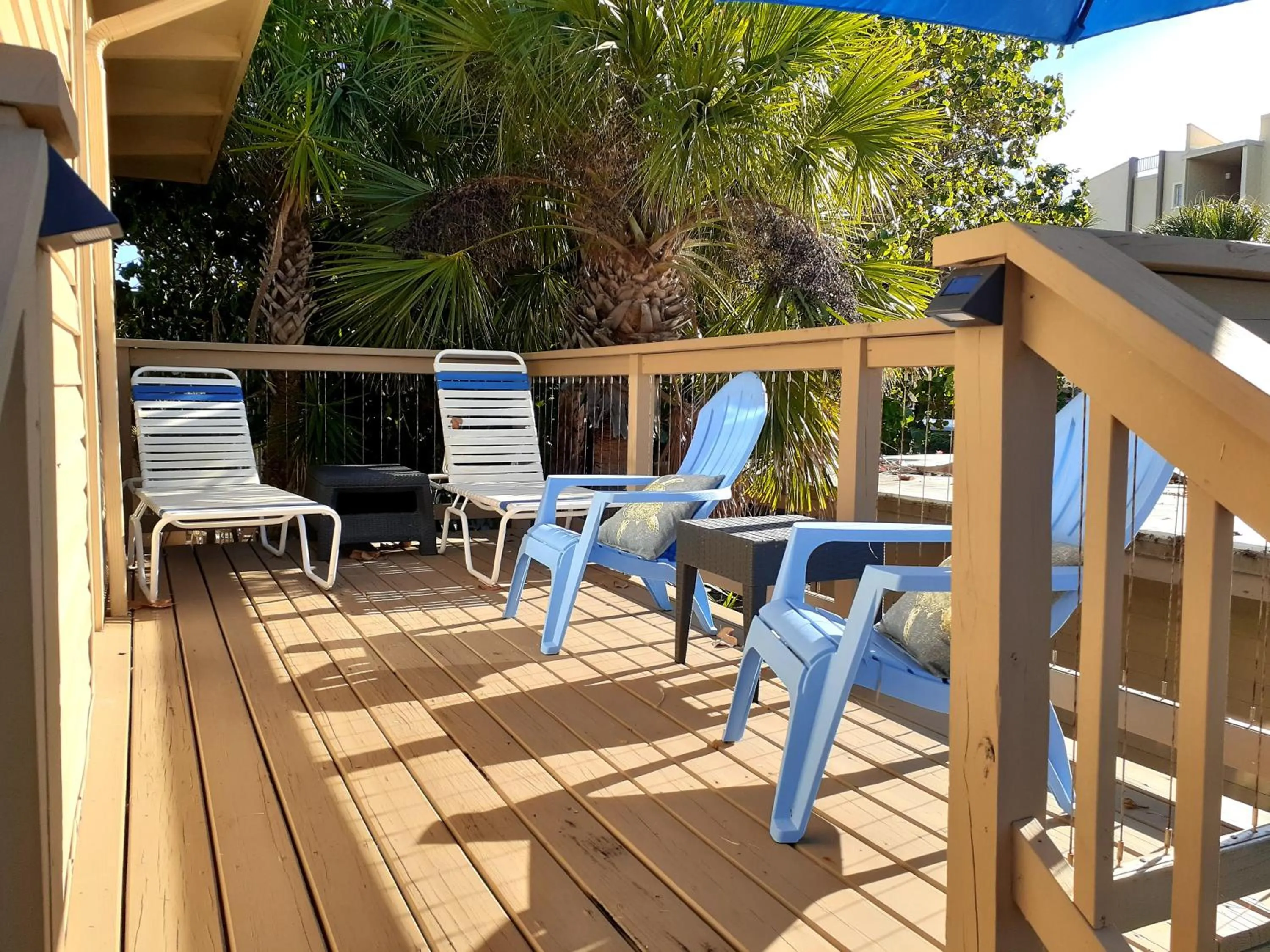 Balcony/Terrace in Turtle Crawl Inn - Longboat Key