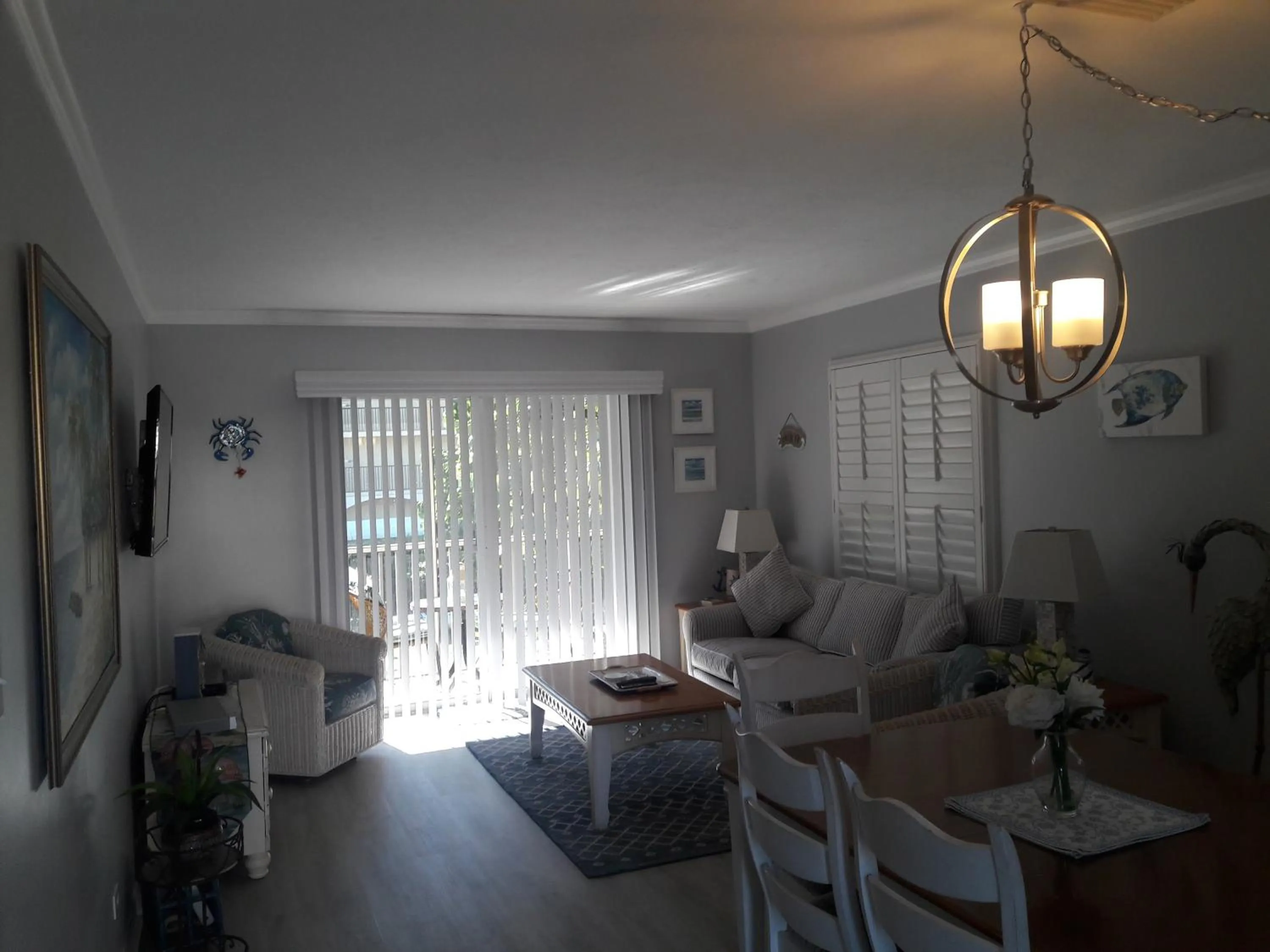 Patio in Turtle Crawl Inn - Longboat Key