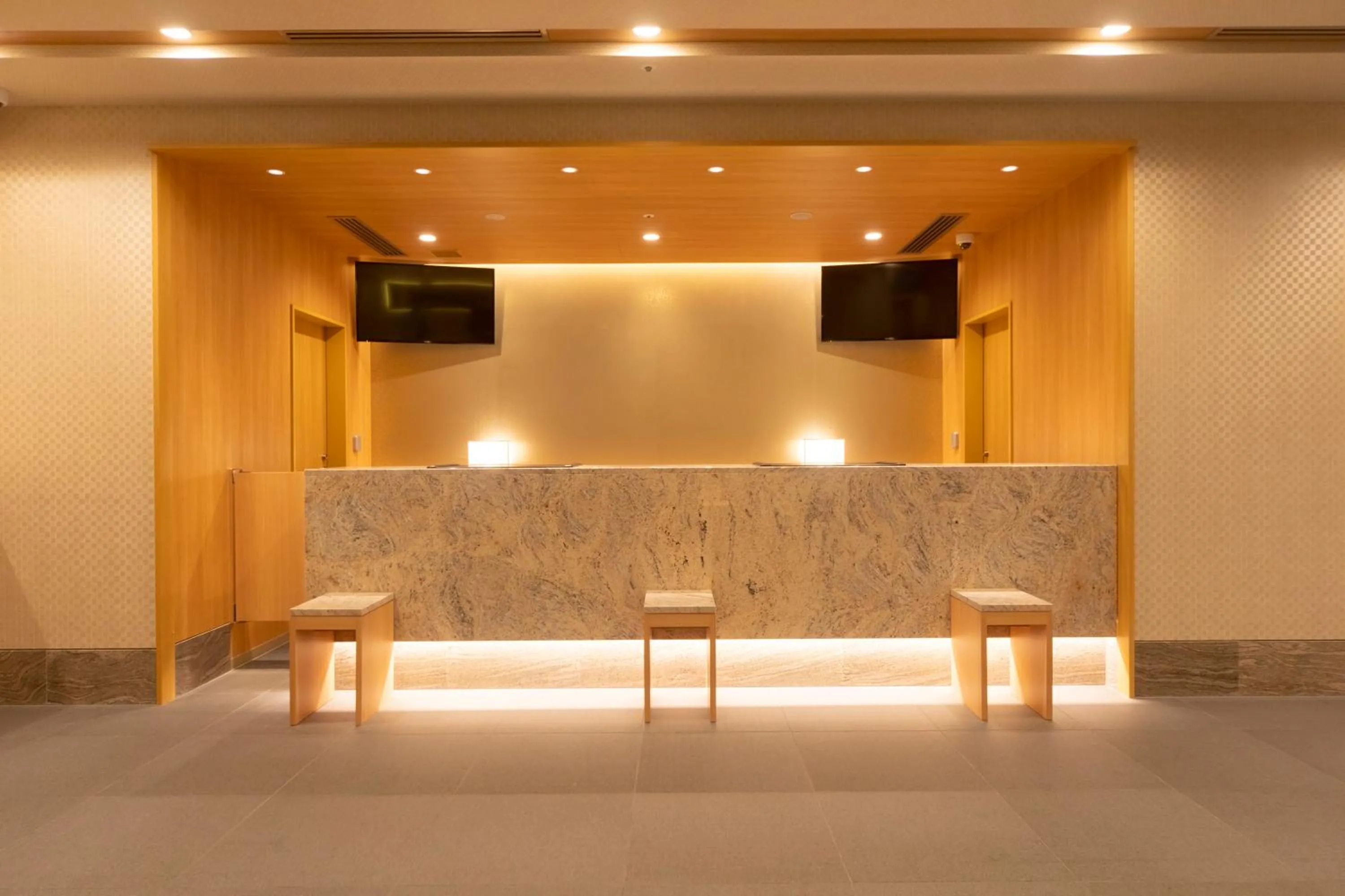 Lobby or reception in Dormy Inn Premium Namba ANNEX Natural Hot Spring