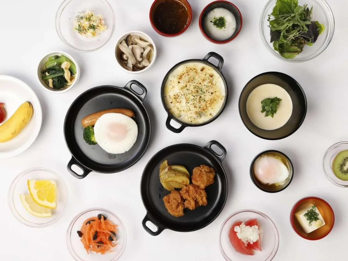 Breakfast in Dormy Inn Premium Namba ANNEX Natural Hot Spring