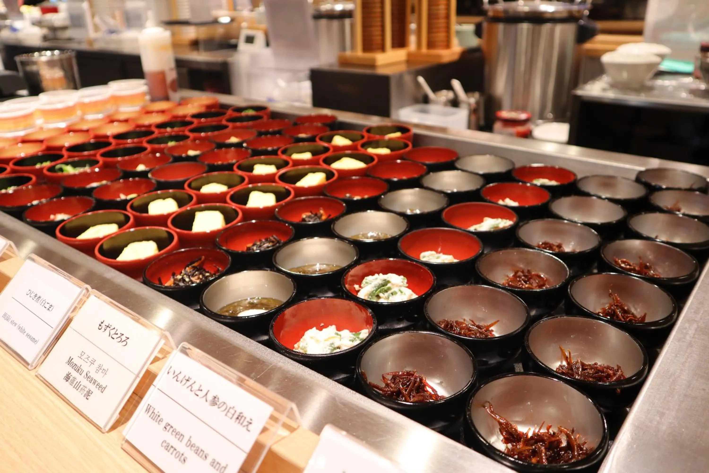 Buffet breakfast in Dormy Inn Premium Namba ANNEX Natural Hot Spring