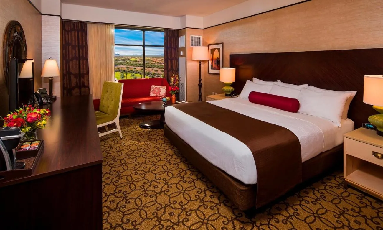 Bed in Casino del Sol Resort Tucson