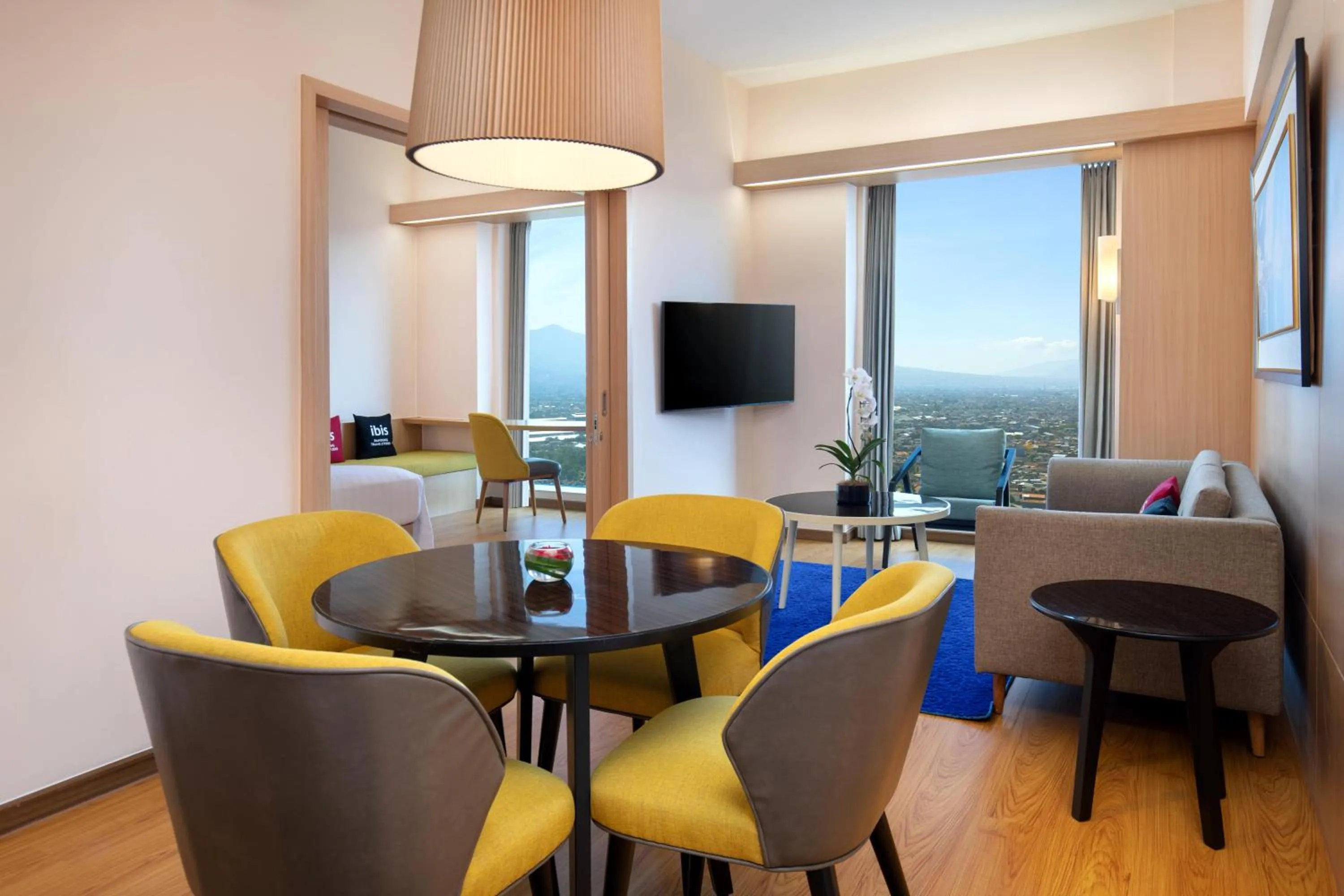 Living room in Ibis Bandung Trans Studio