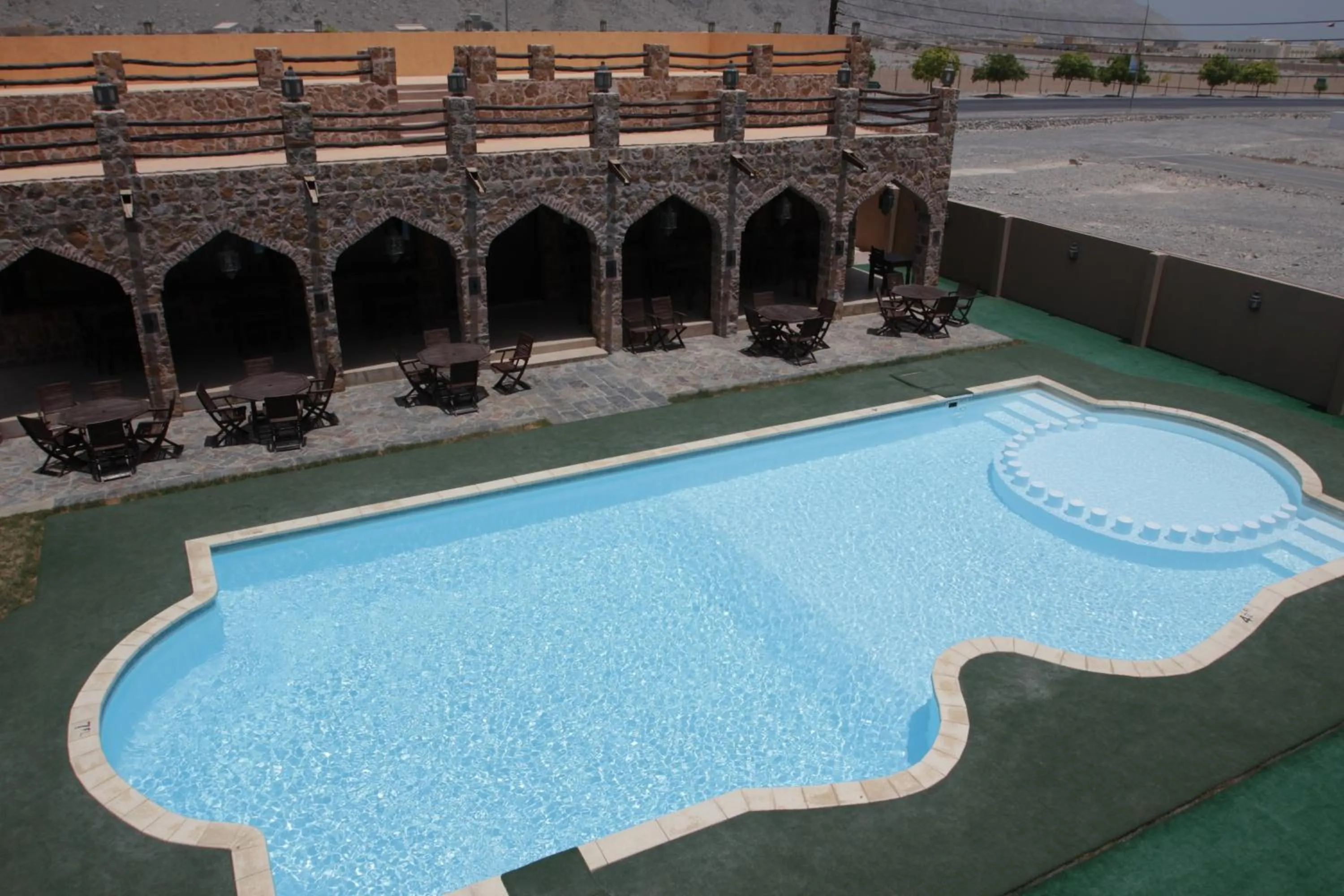 Swimming pool in Esra Hotel Apartment