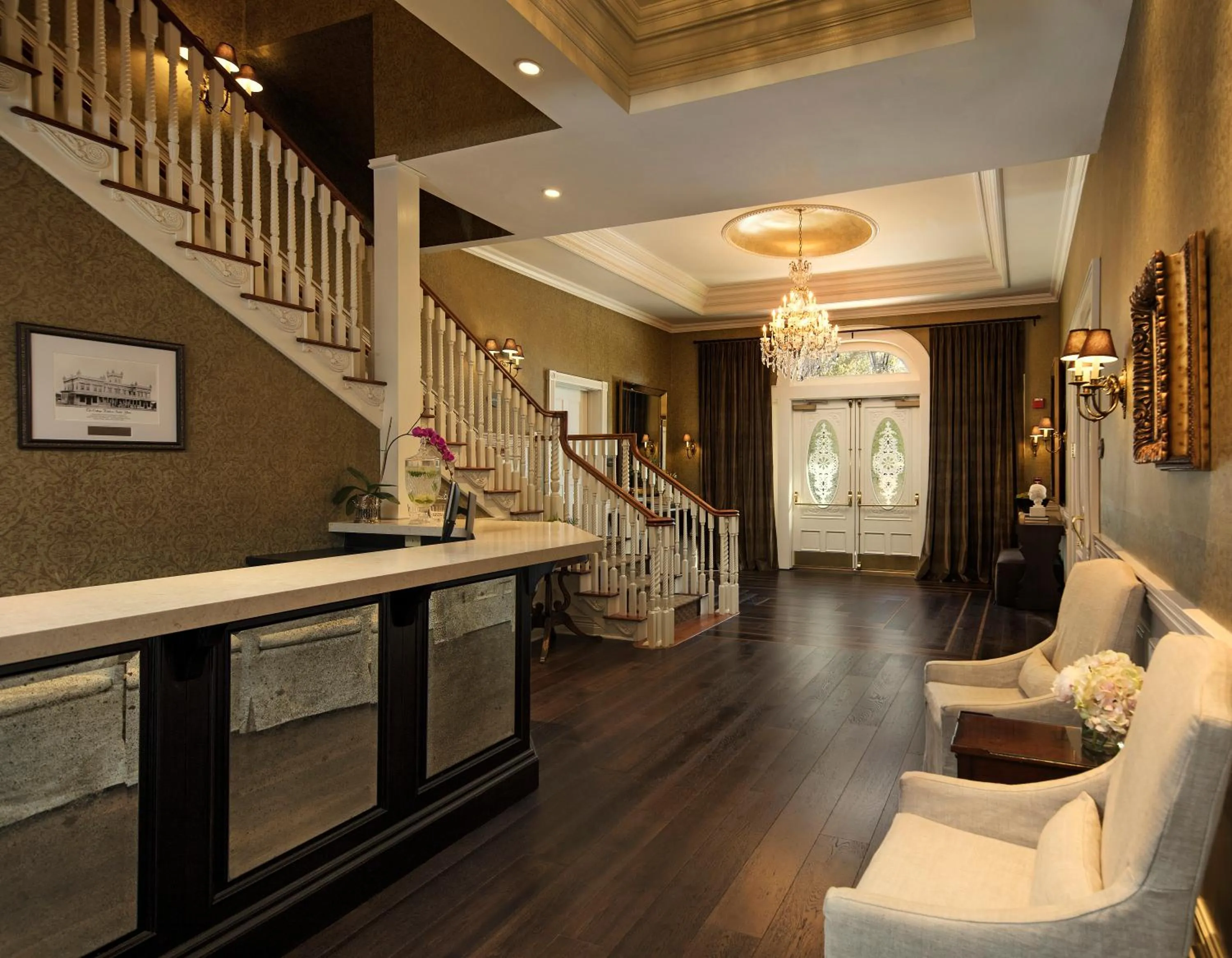 Lobby or reception in The Genevieve