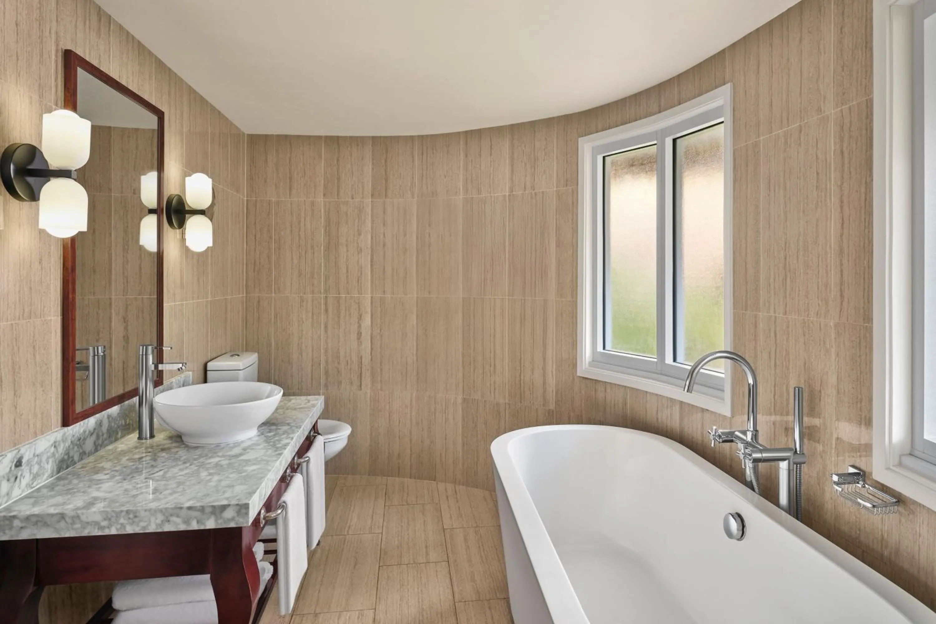 Bathroom in Sheraton Samoa Aggie Grey's Hotel & Bungalows