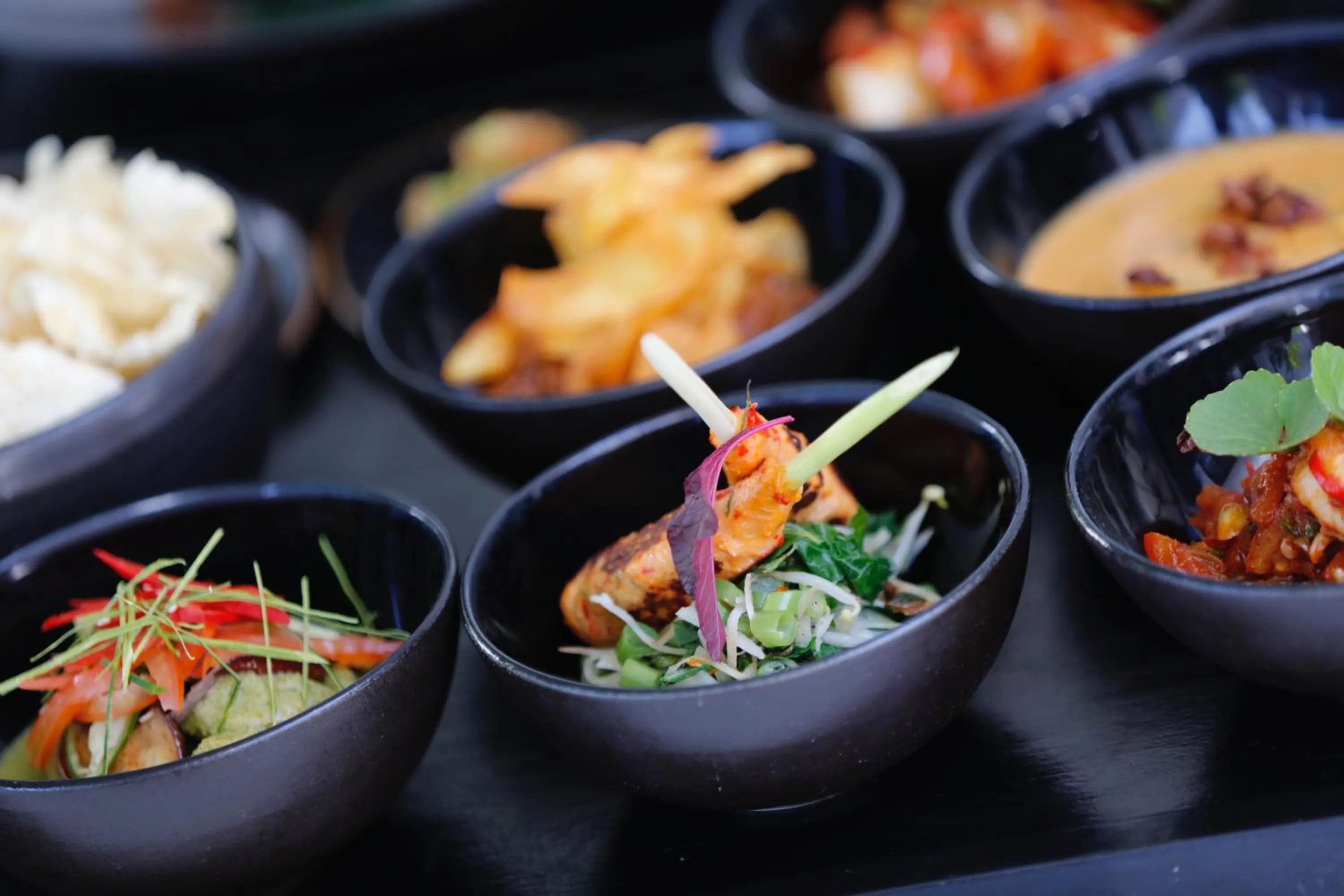 Food close-up in 5-Star Boutique Hotel The Lombok Lodge