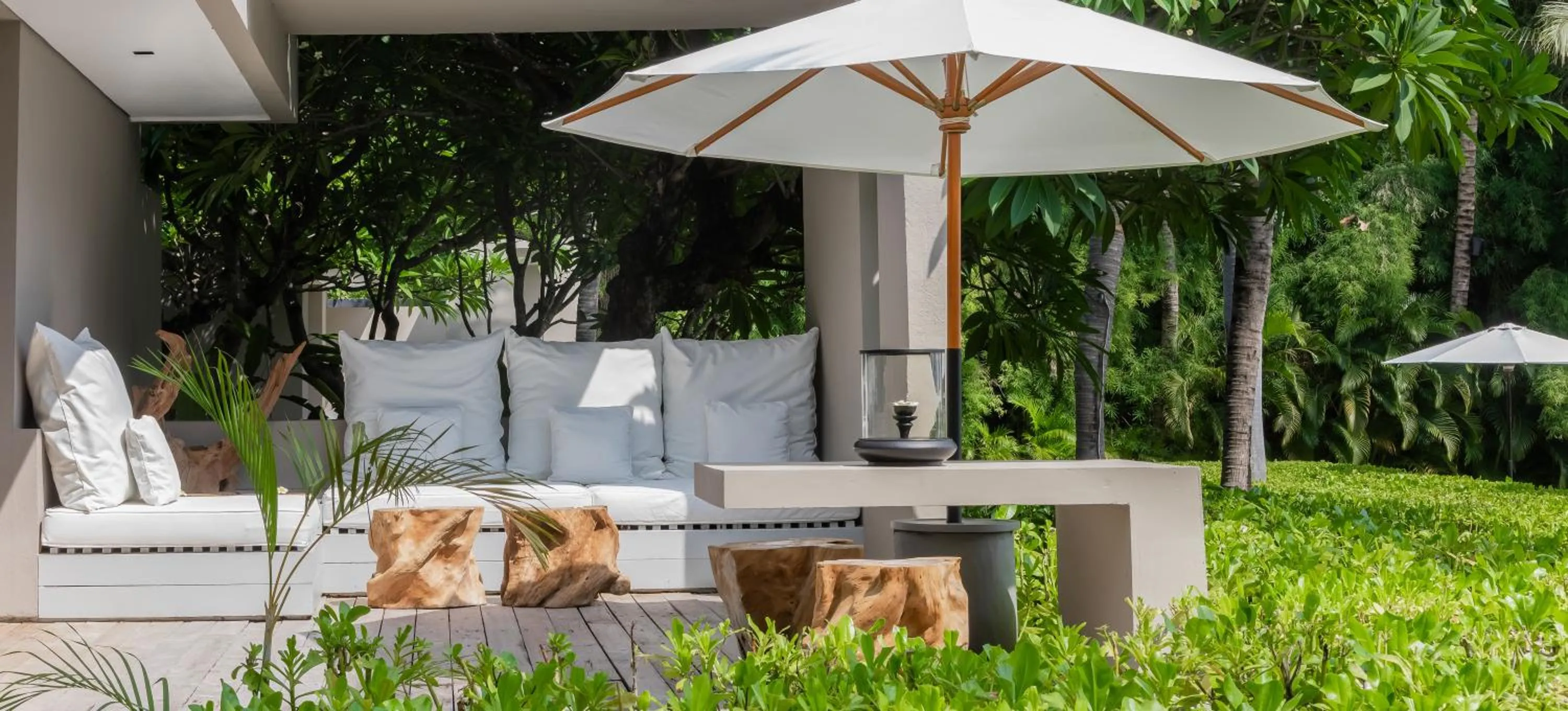 Balcony/Terrace in 5-Star Boutique Hotel The Lombok Lodge