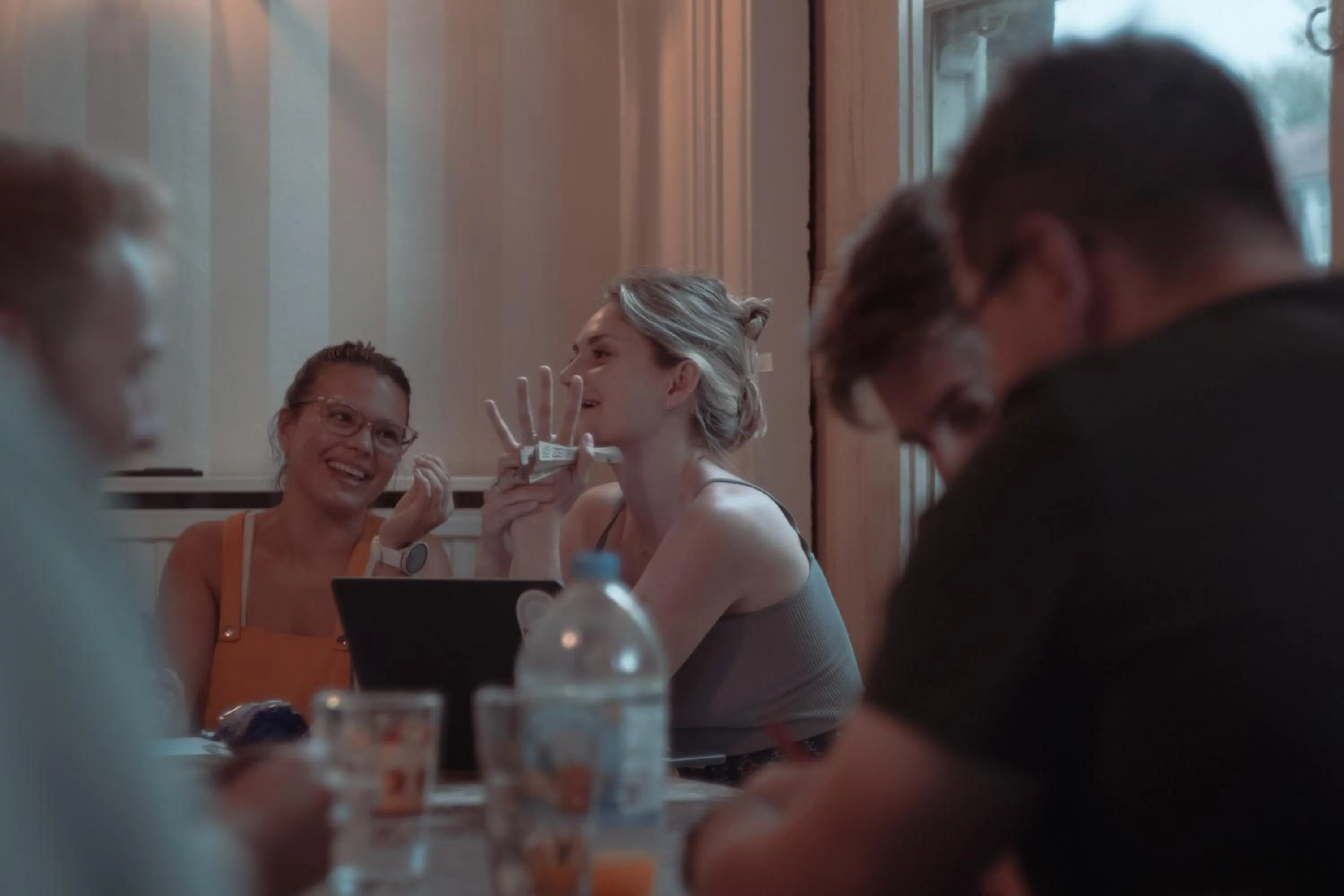 group of guests in Astor York Hostel