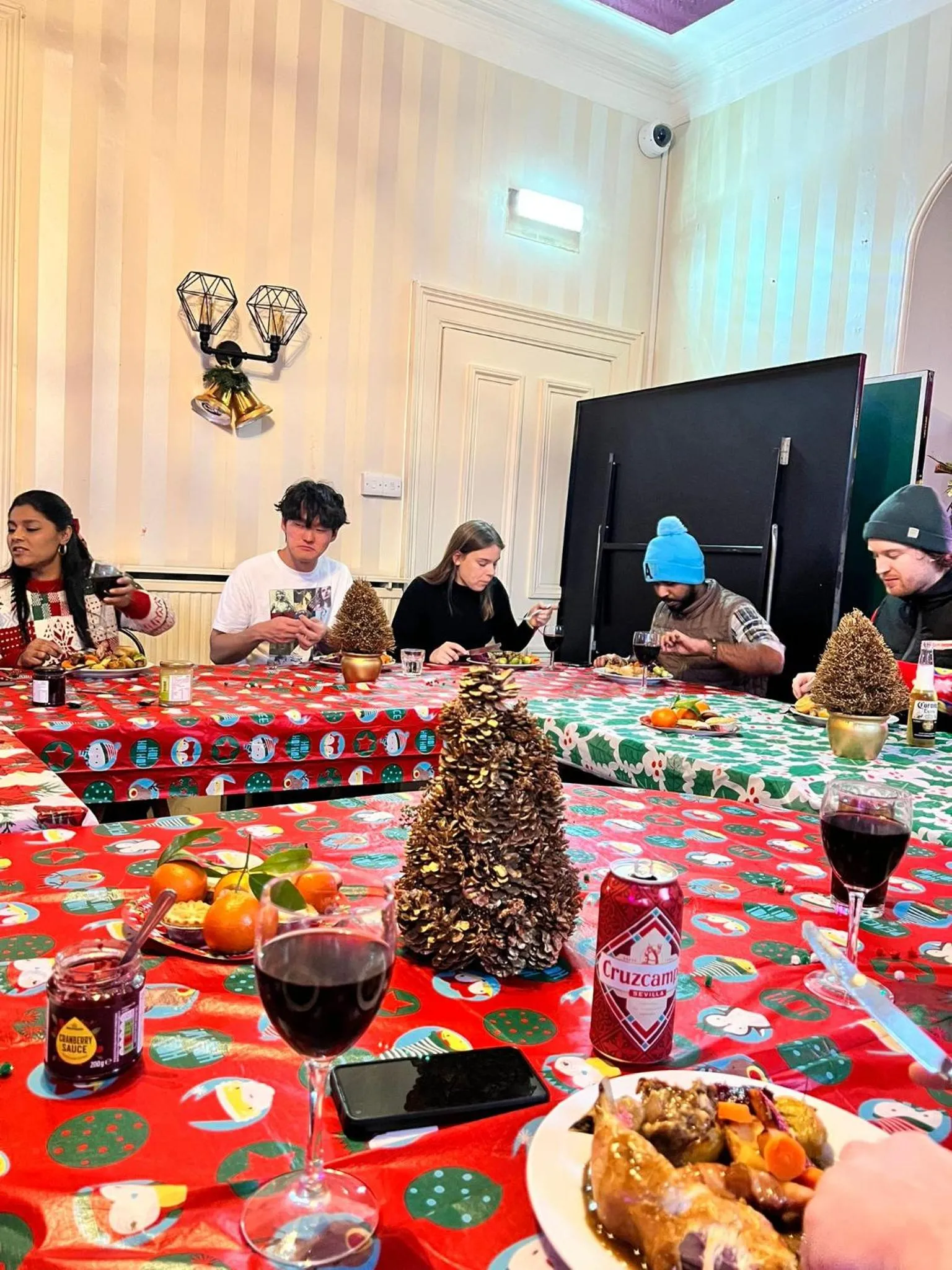 group of guests in Astor York Hostel