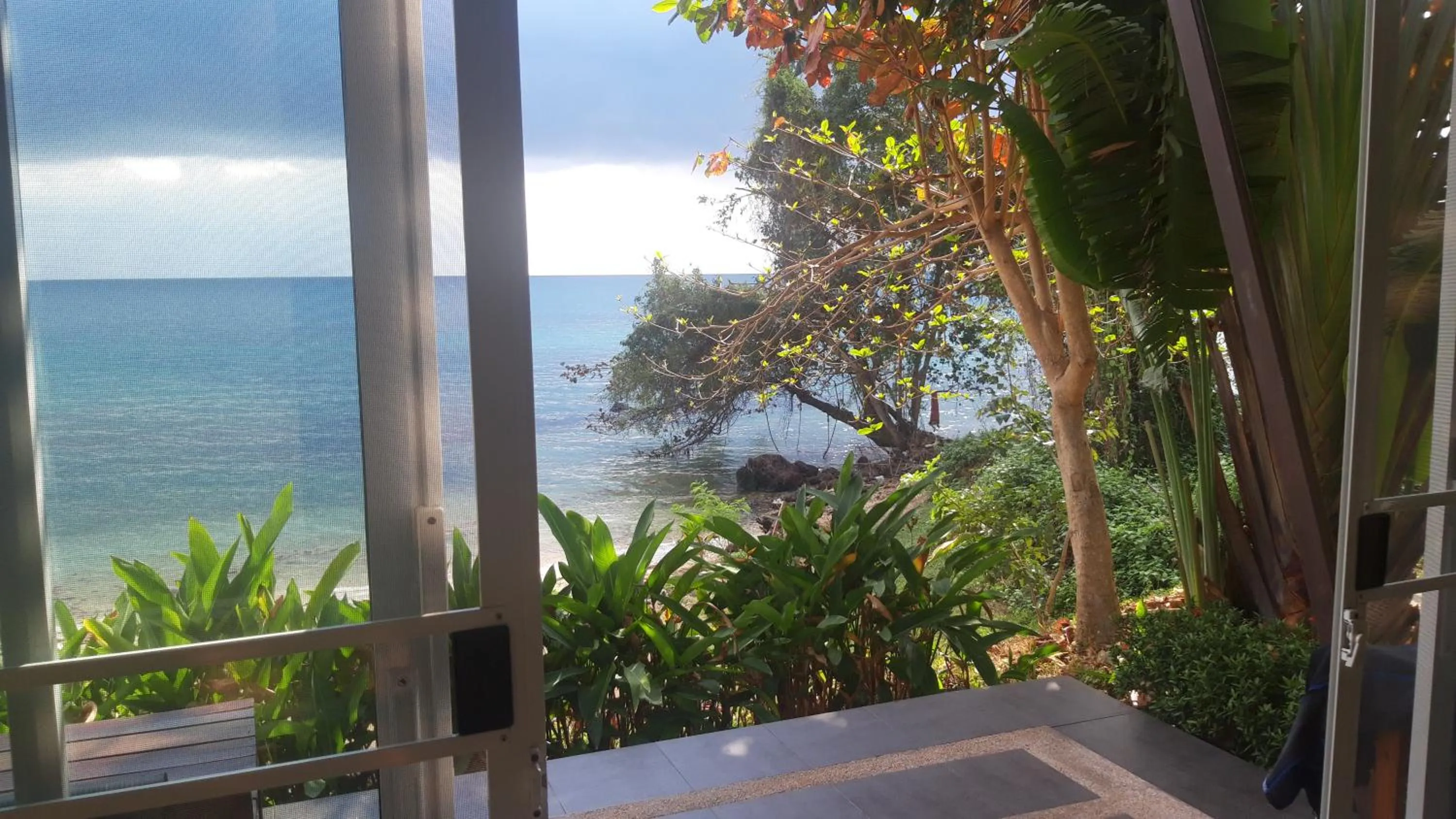 Garden view in AoPong Resort