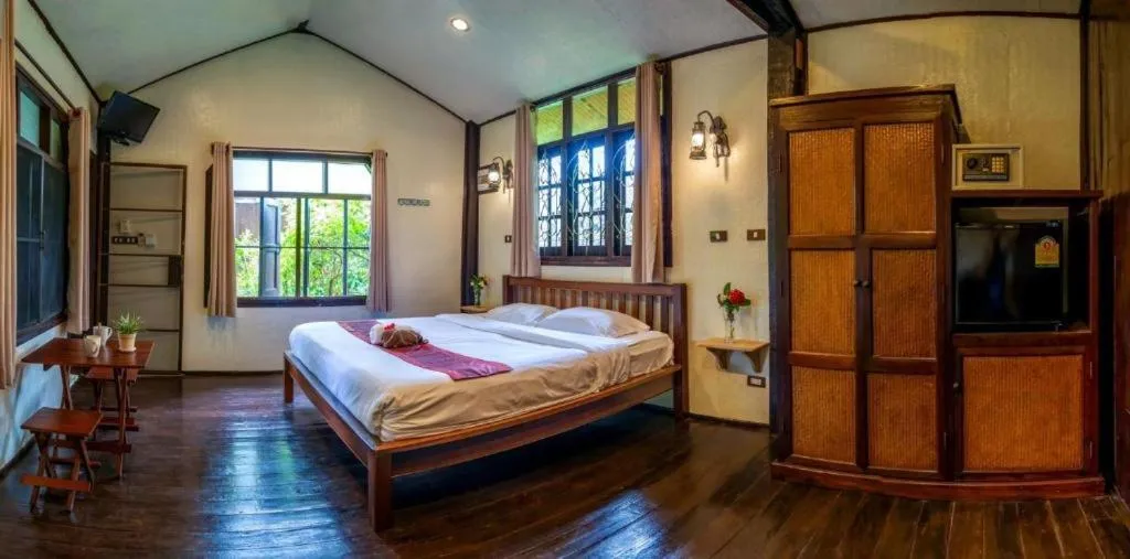 Bed in Little Village Chiang Mai