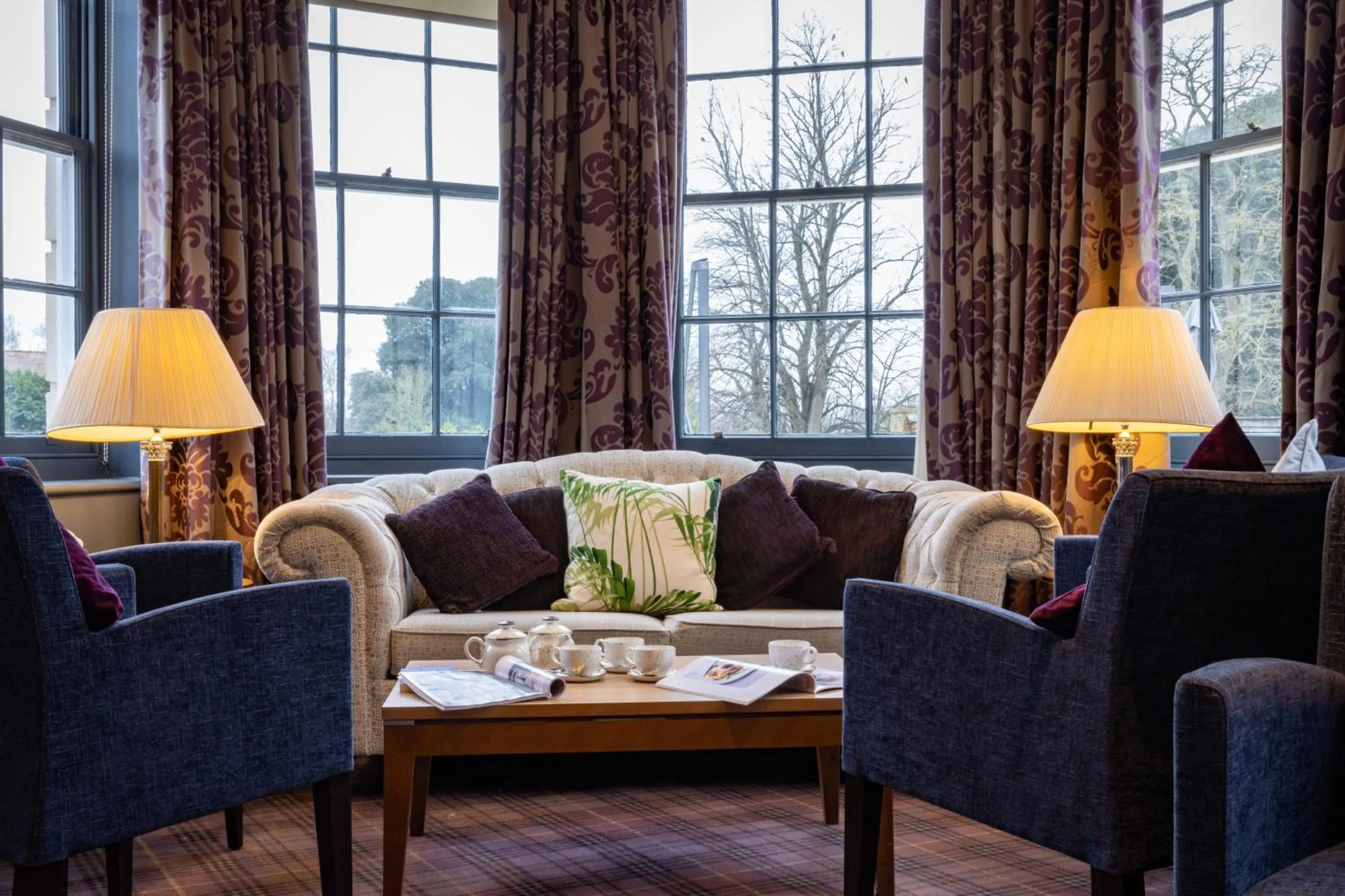 Lounge or bar in Avisford Park Hotel