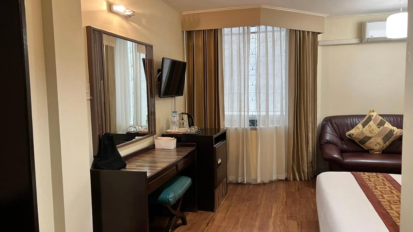 Photo of the whole room, Bed in Fortuna Hotel