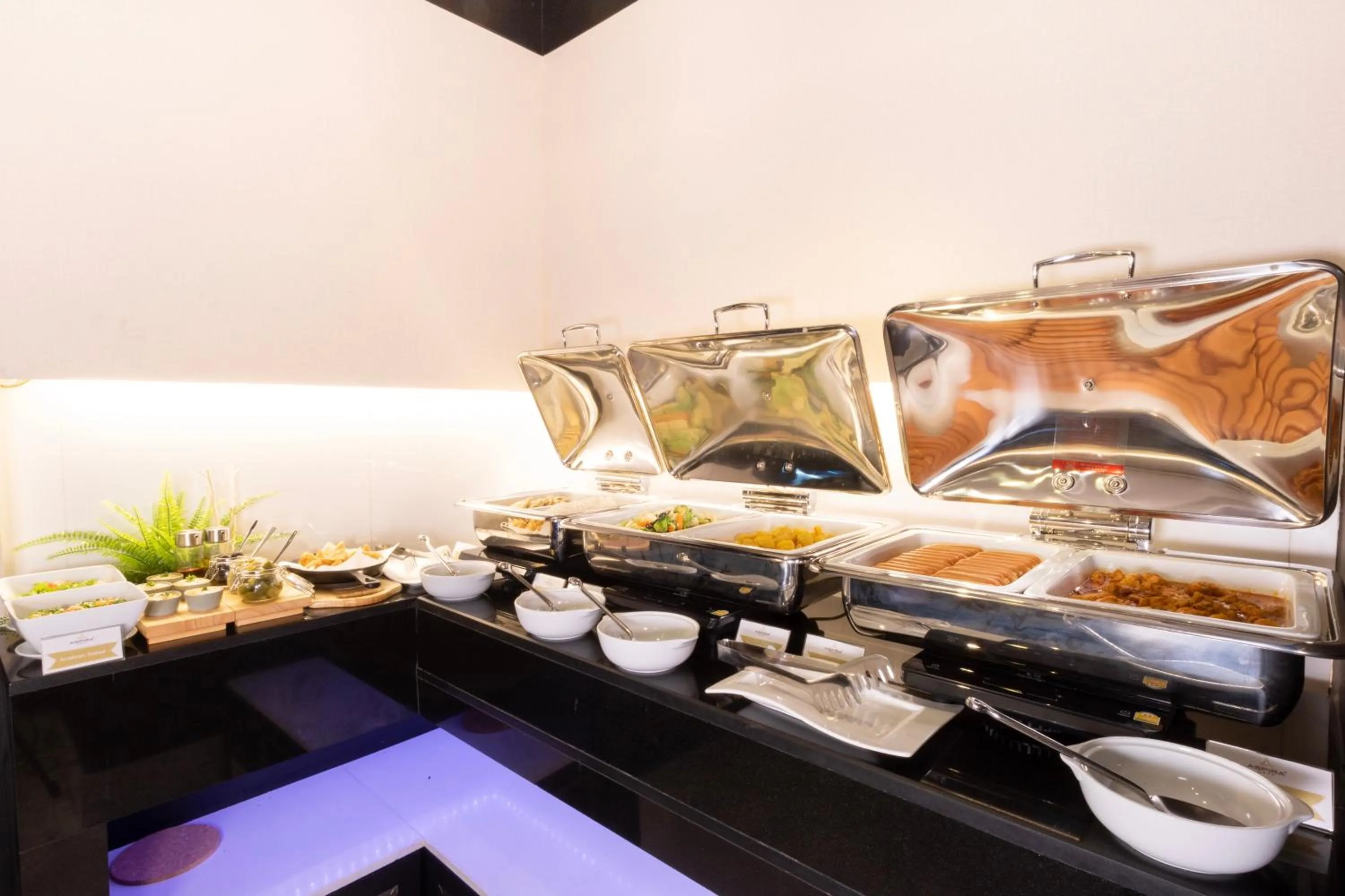 Buffet breakfast in Aspira Skyy Sukhumvit 1