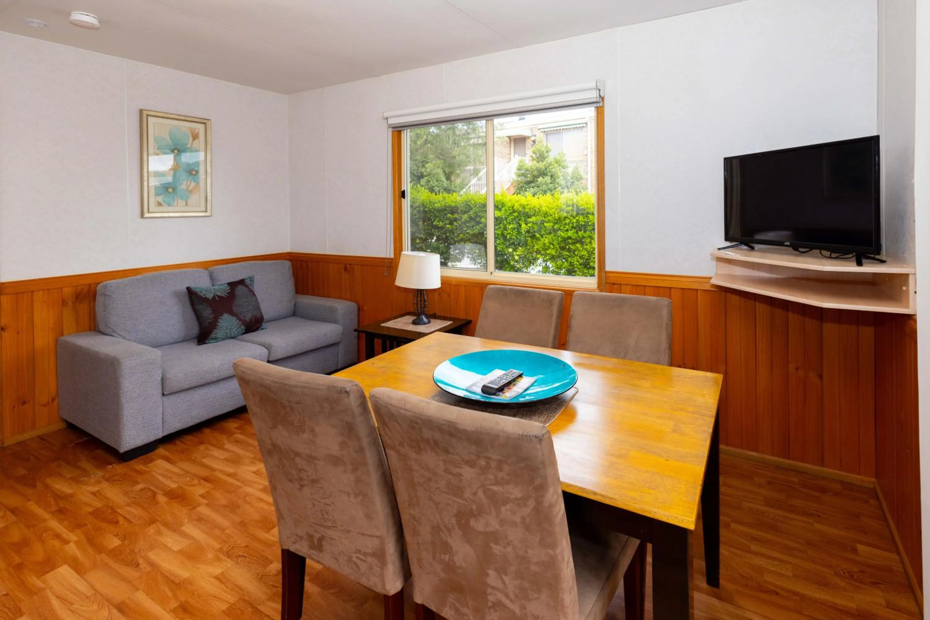 Seating area in Airport Tourist Village Melbourne