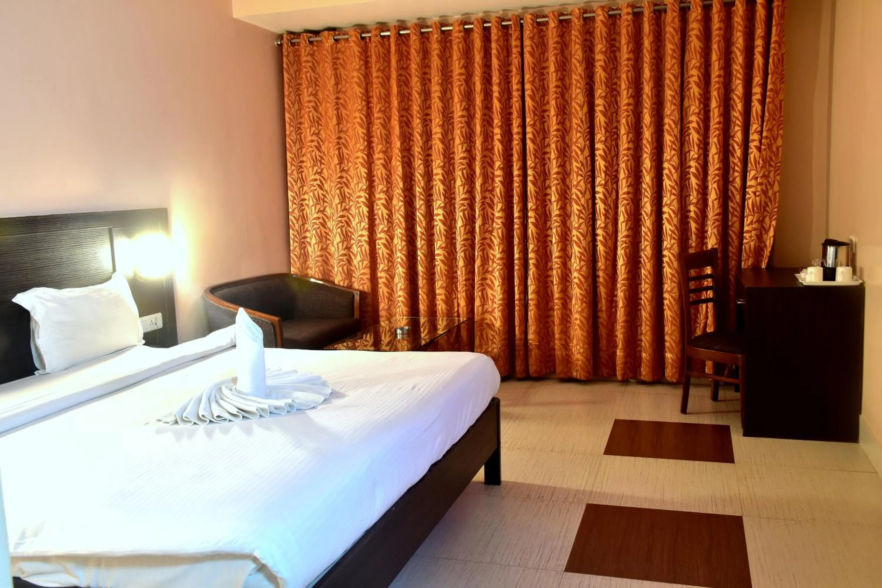 Bed in Hotel City Inn