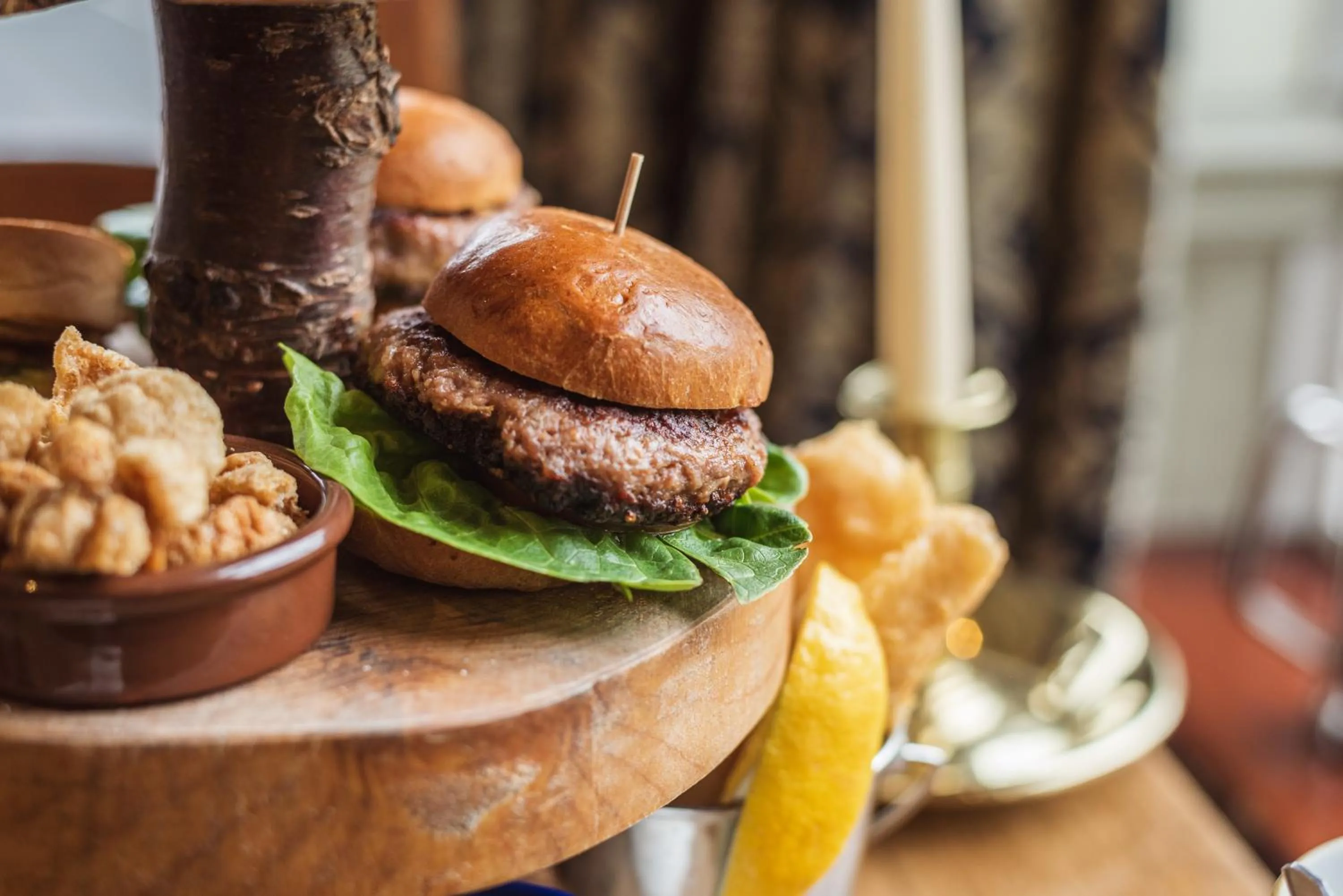 Food close-up in The Wild Boar