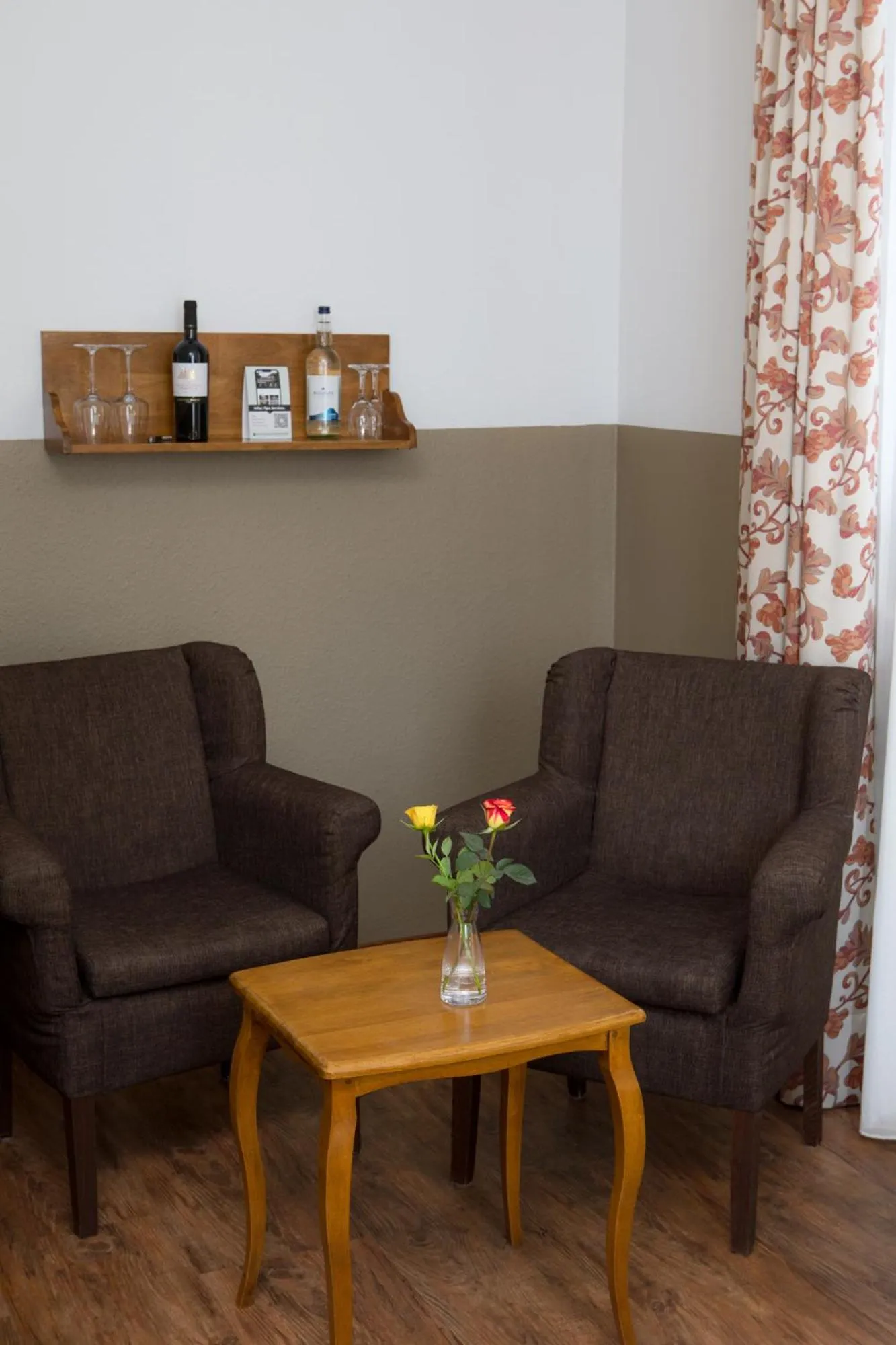 Seating area in hideauts hotels Der Rosengarten